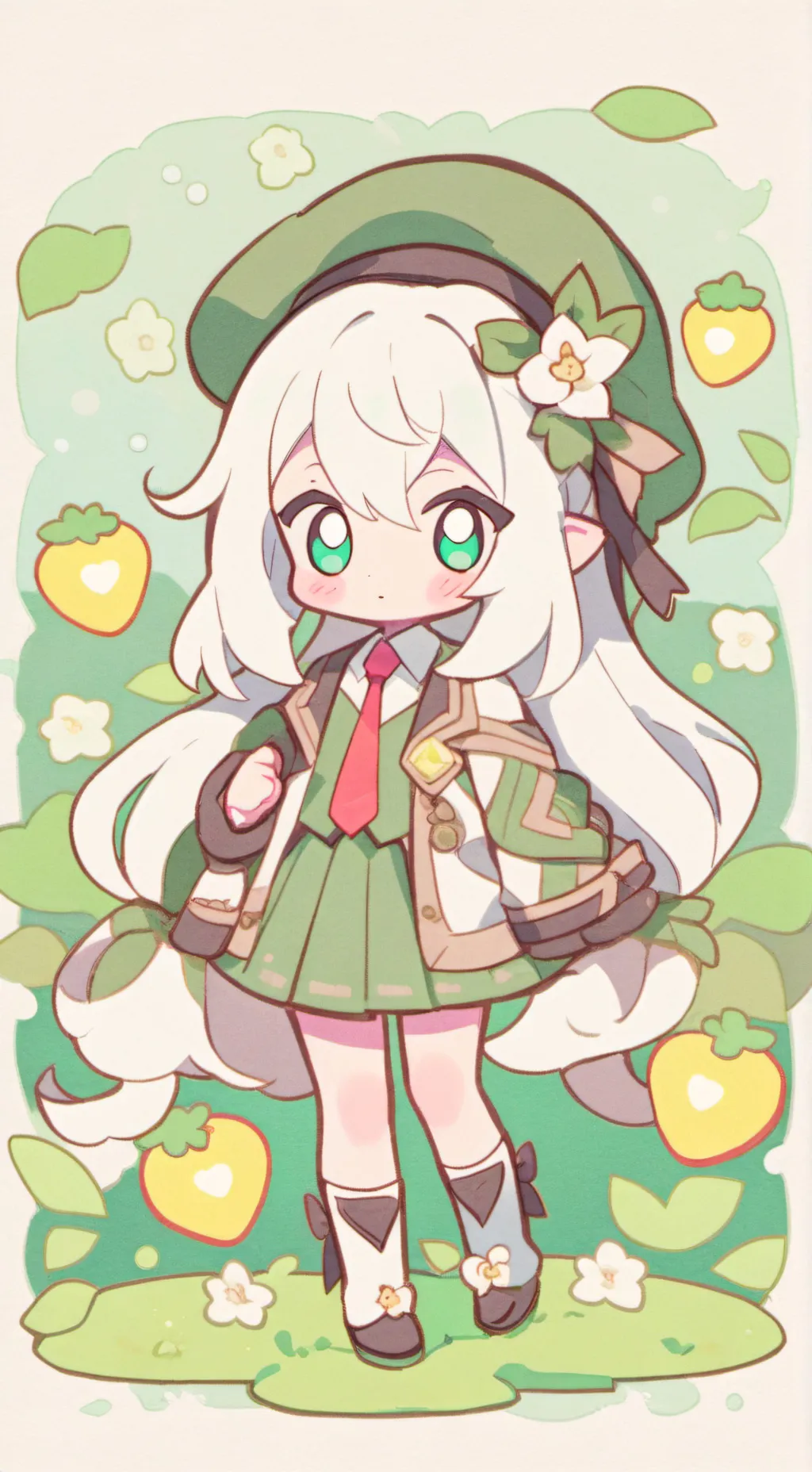 ai character: mha araignée background