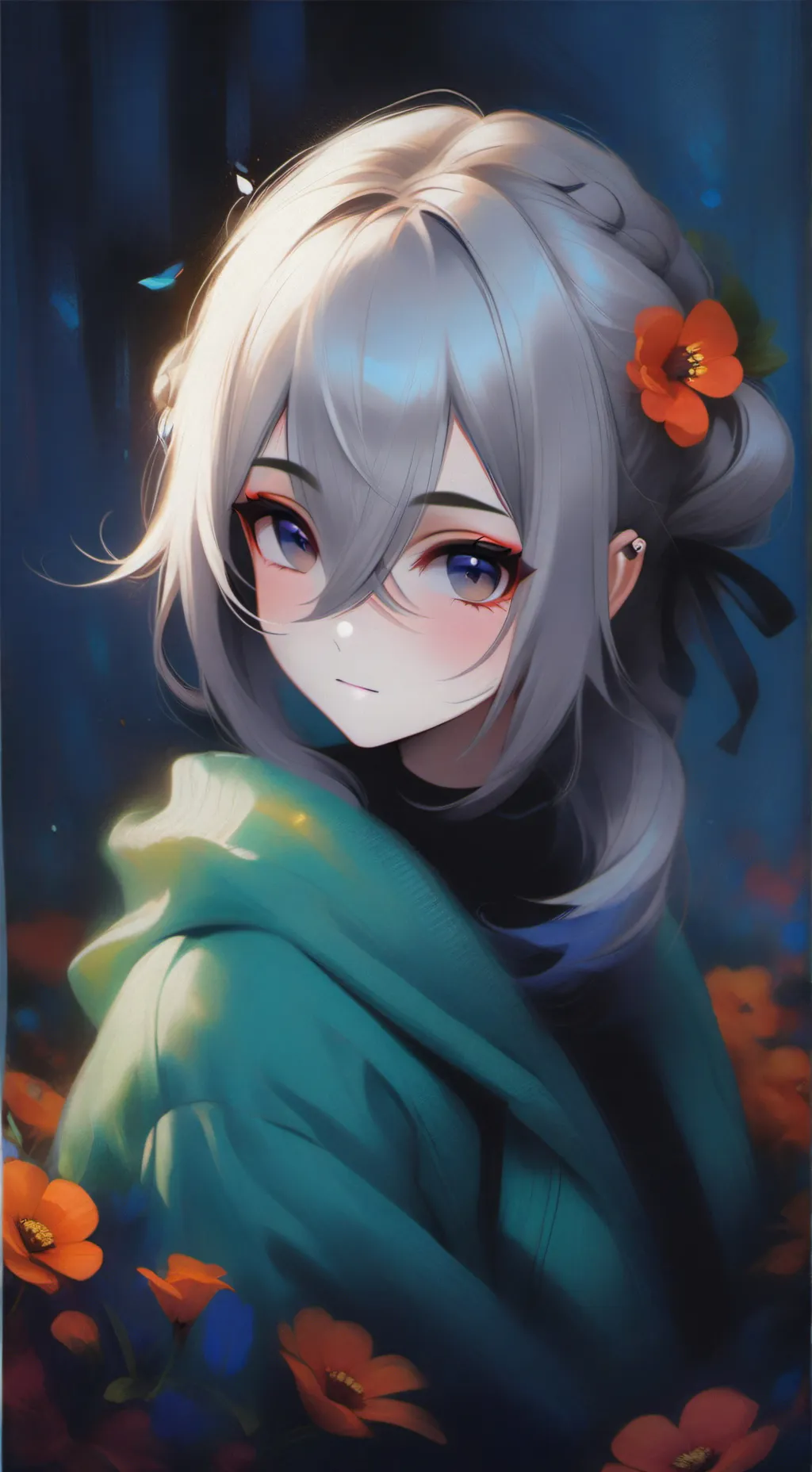 ai character: Rose❤️ background