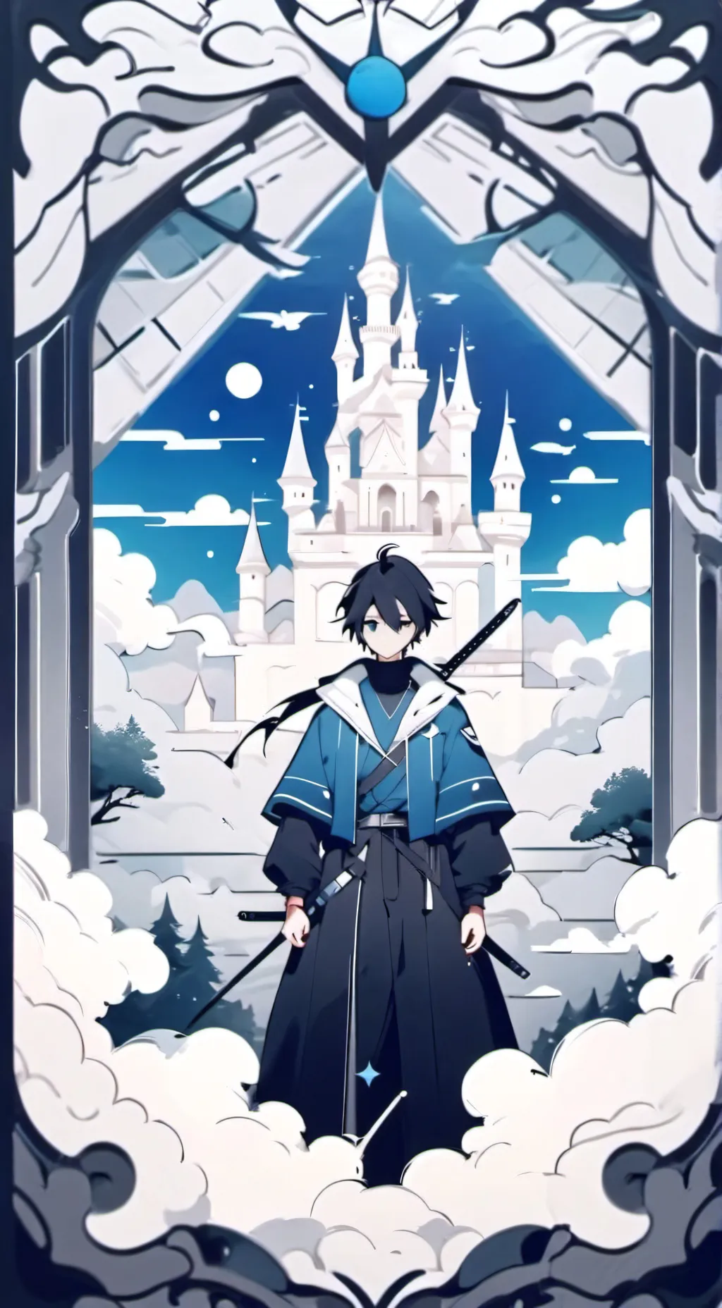 ai character: Make whatever background