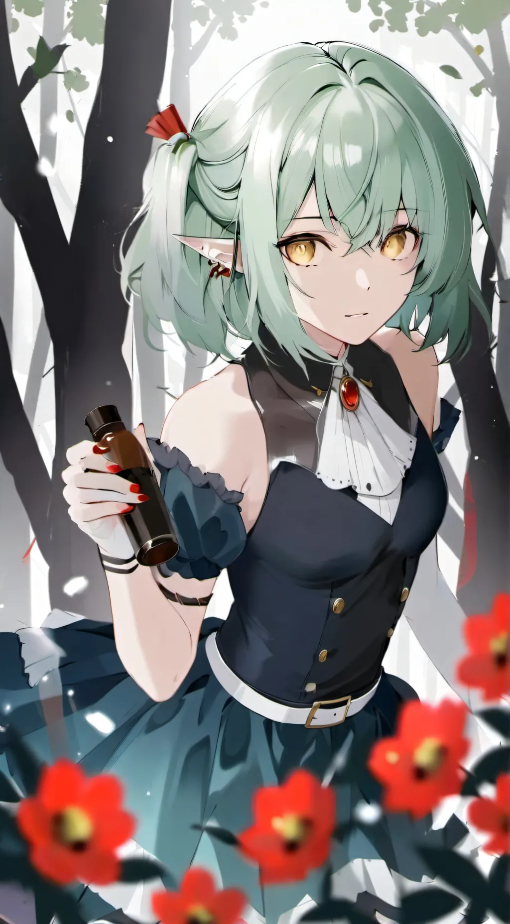 ai character: Amity blight background