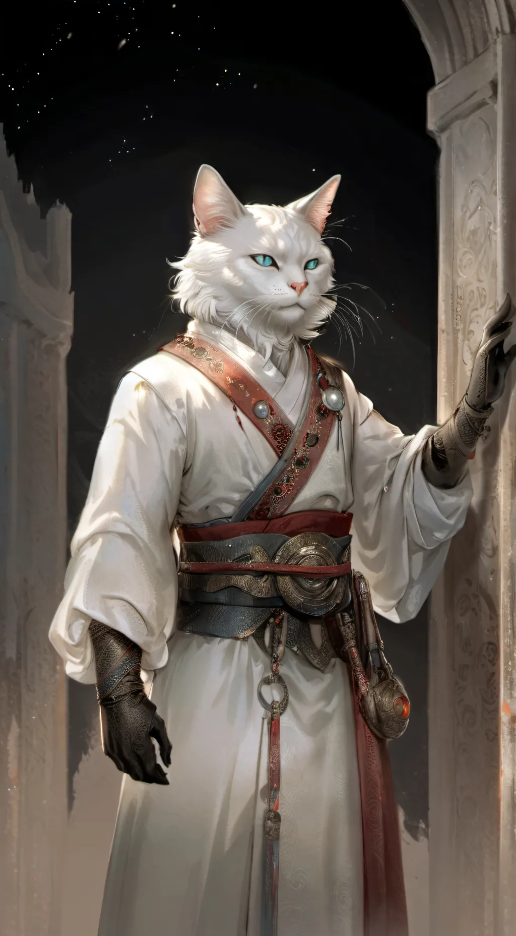 ai character: wenda background