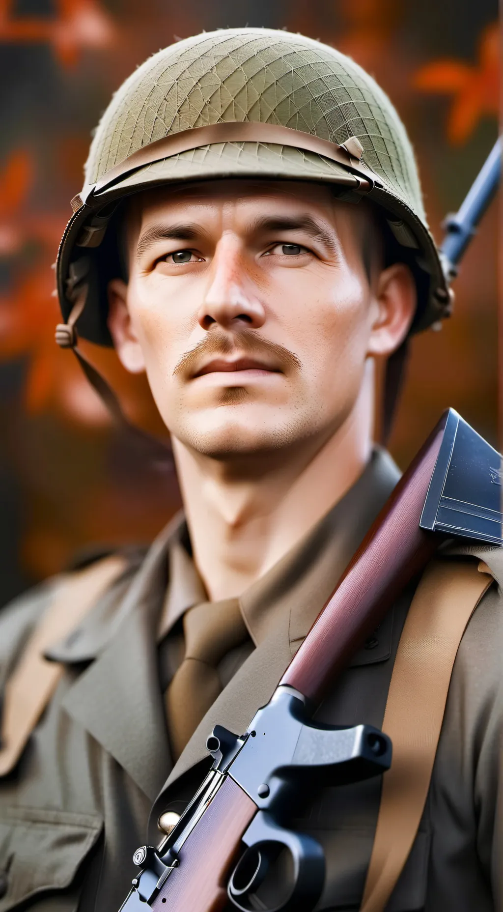 ai character: 2 Lt Robert Cappa background