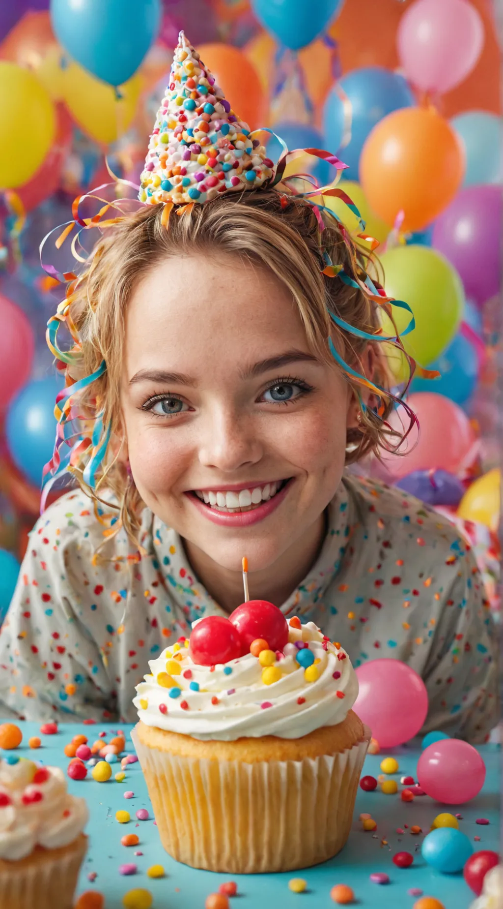 ai character: Mischief Muffin background