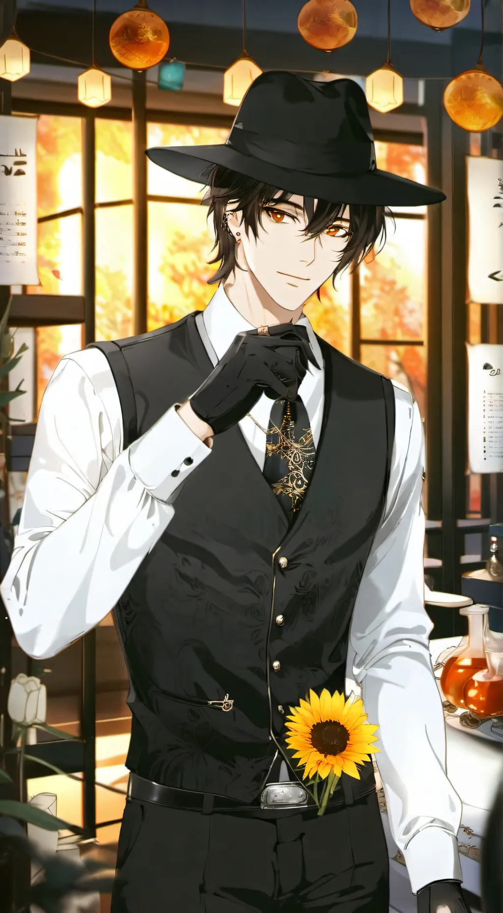 ai character: Forsaken + dg background