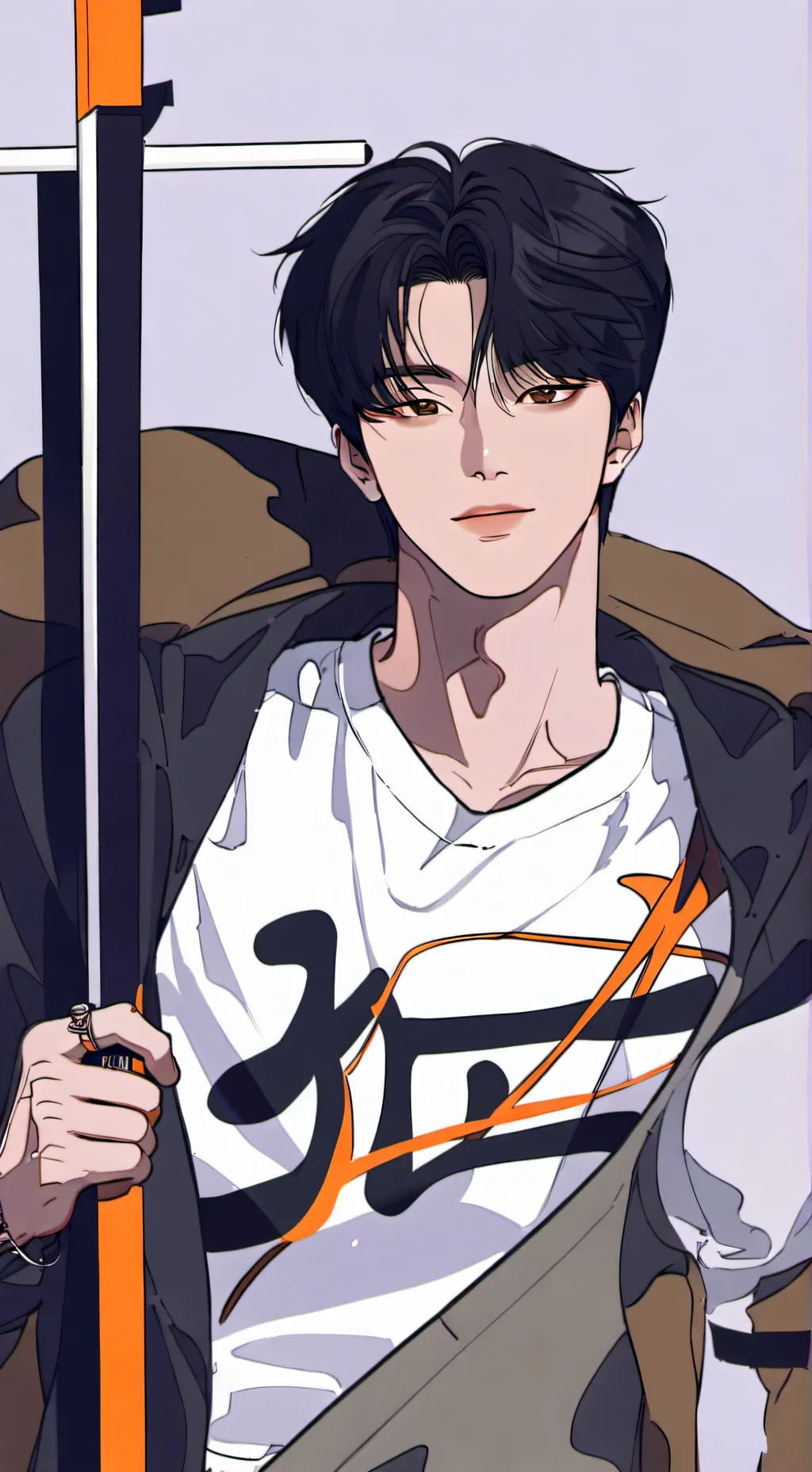 ai character: Travis 🫤🙄 background