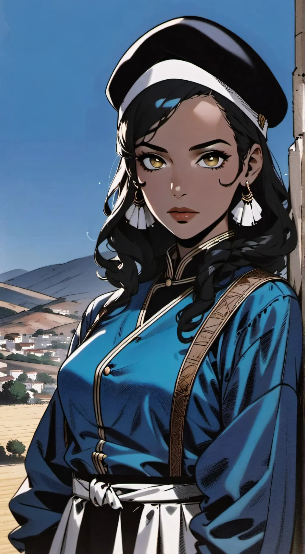 ai character: mafia marocaine  background