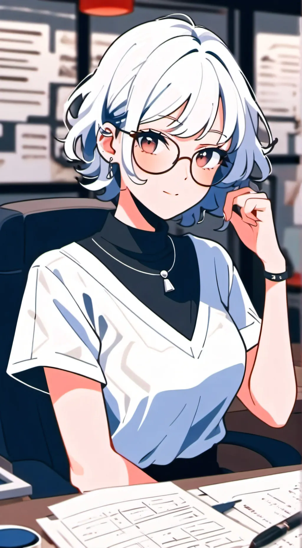 ai character: Doutora Duda. background