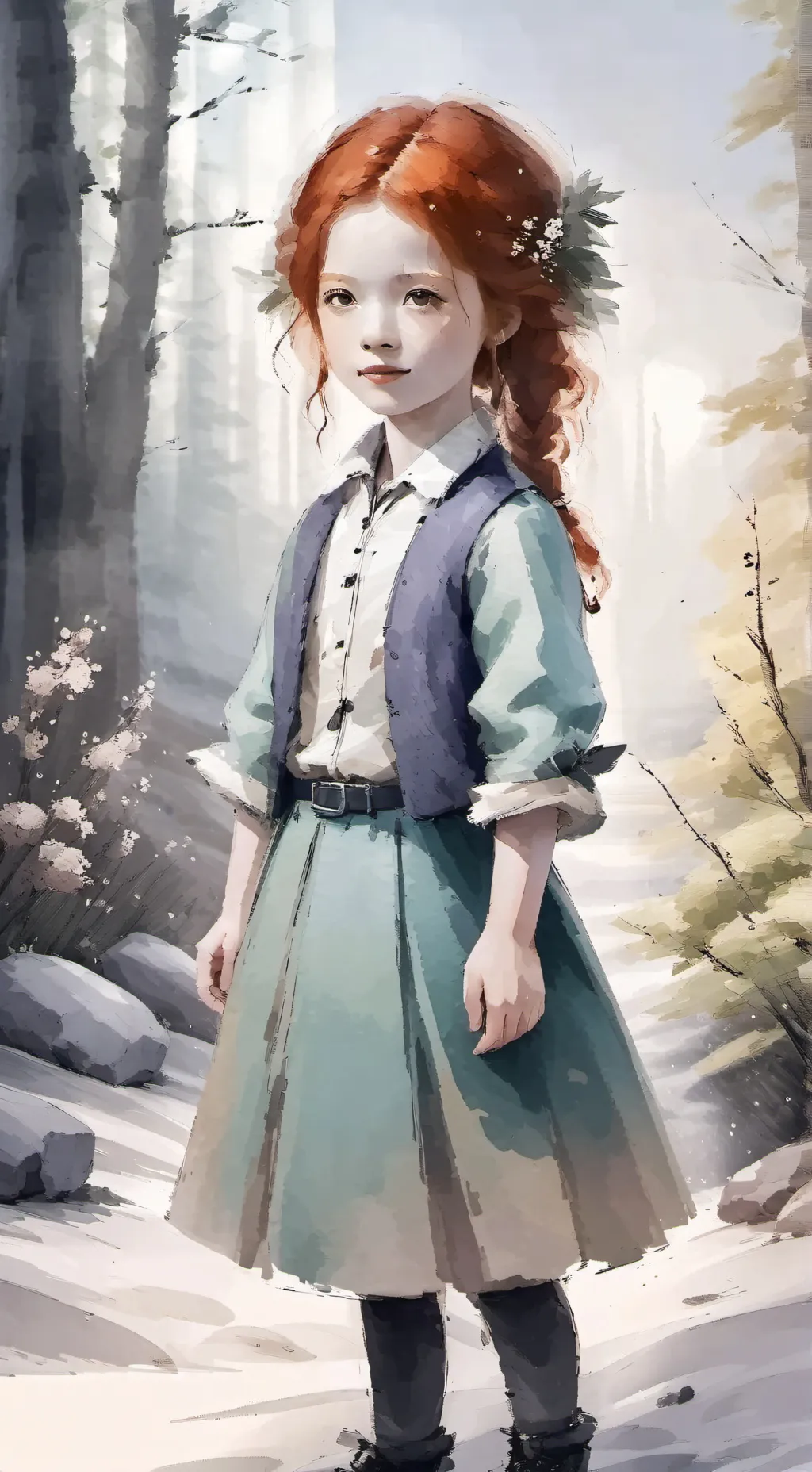 ai character: Olivia  background