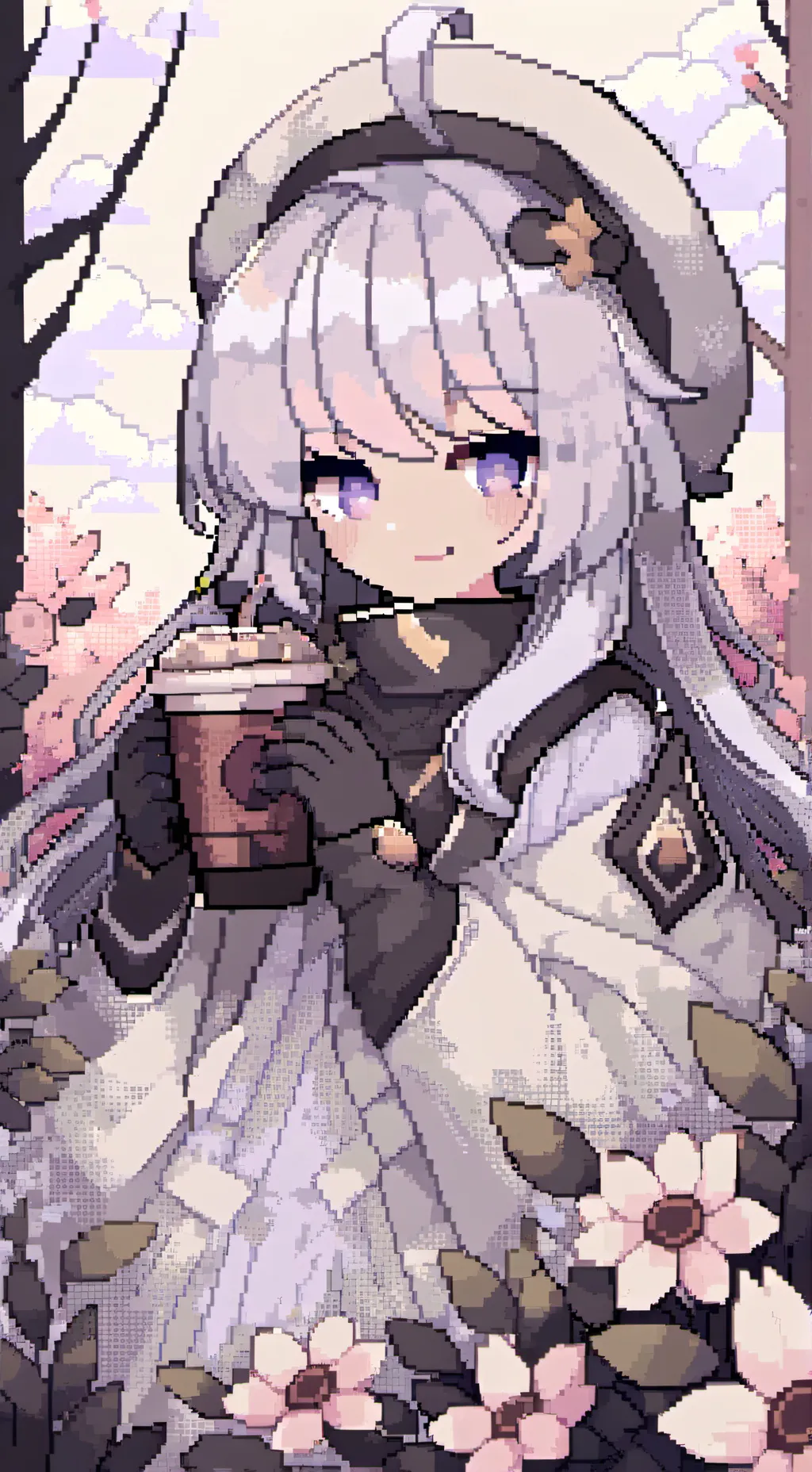 ai character: Hh oc death background