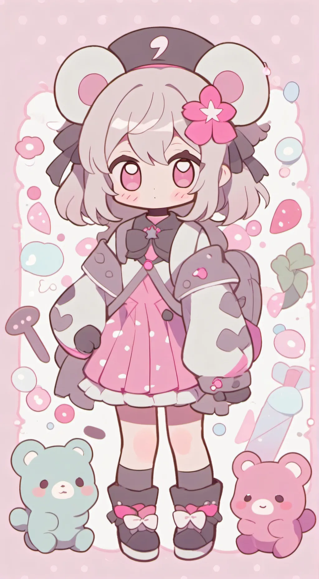 ai character: ? background