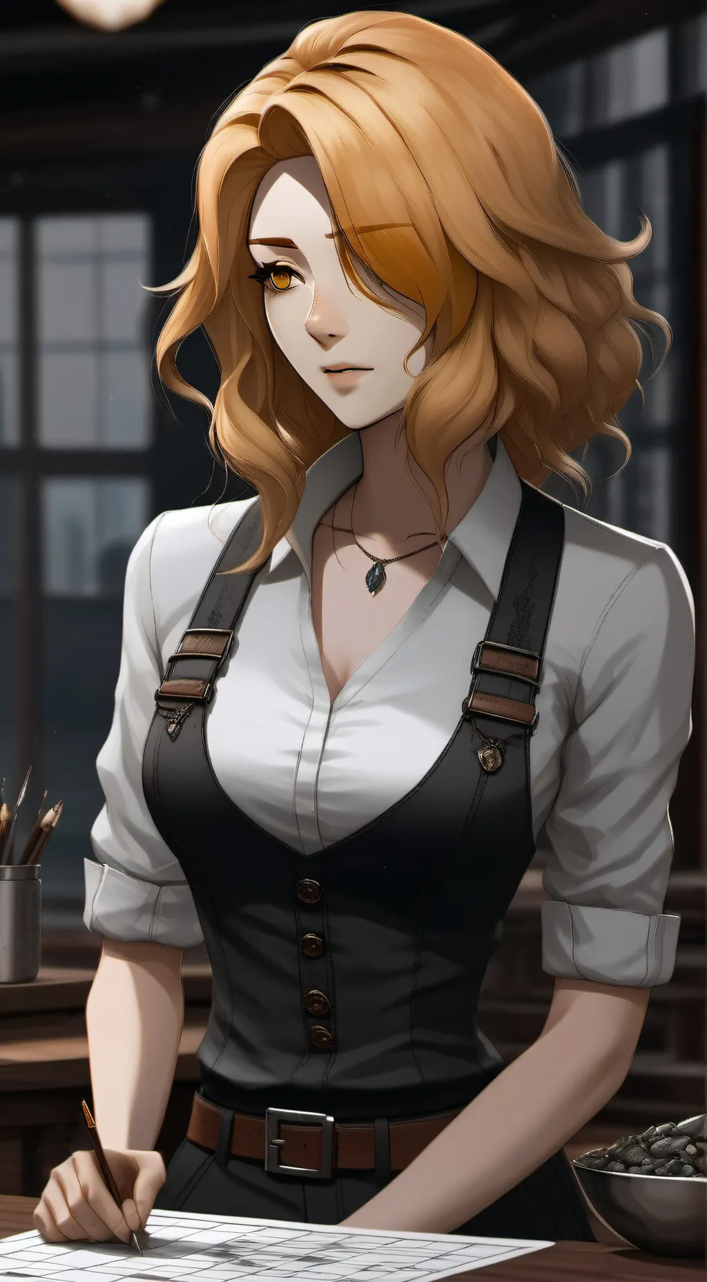 ai character: Diana Lumi background