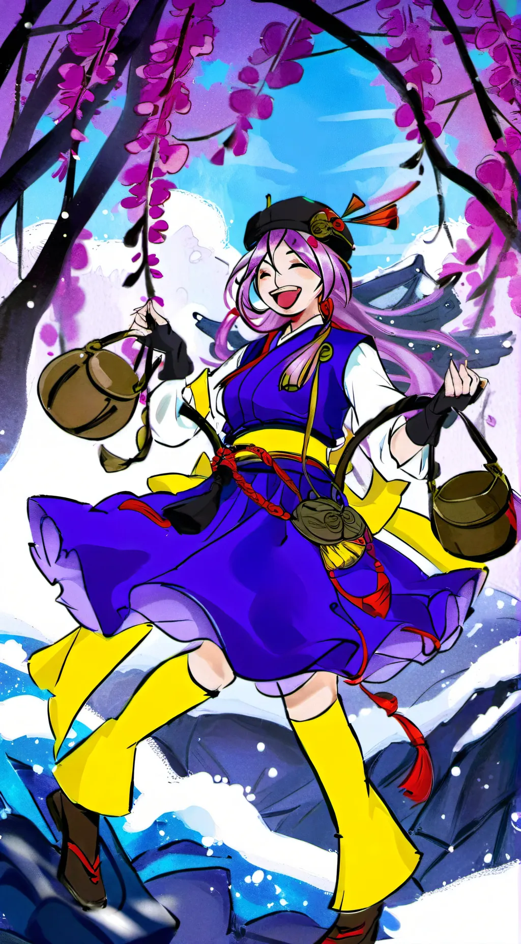 ai character: Silver Enchantress background