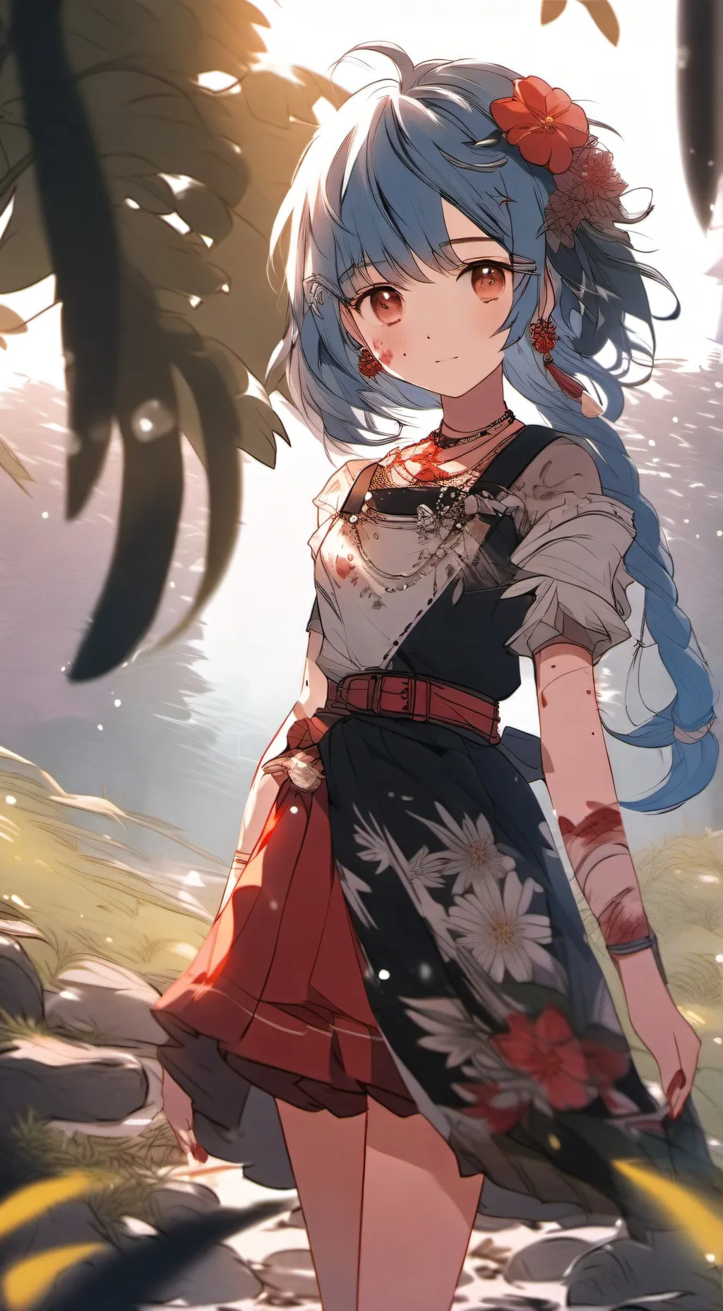 ai character: Fake friends background