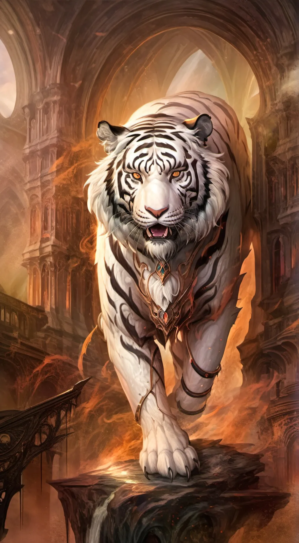 ai character: Мистик background