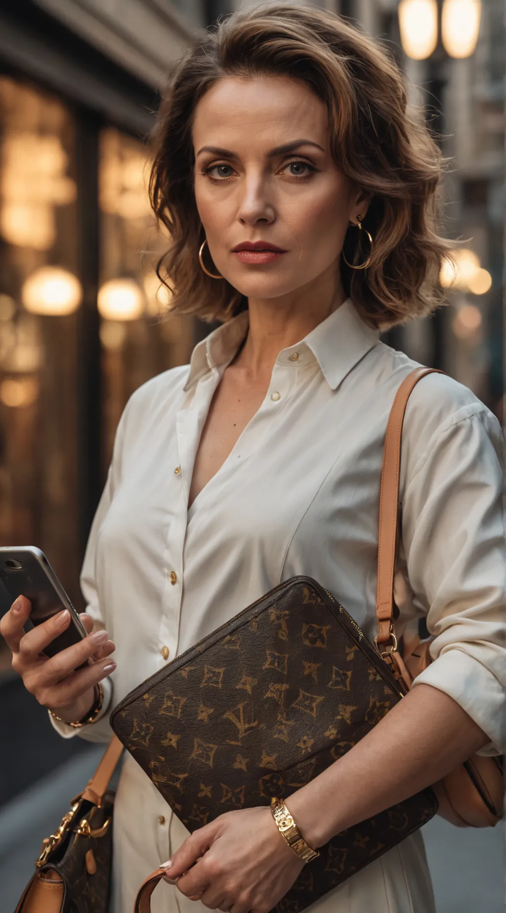 ai character: The Ultimate Karen background