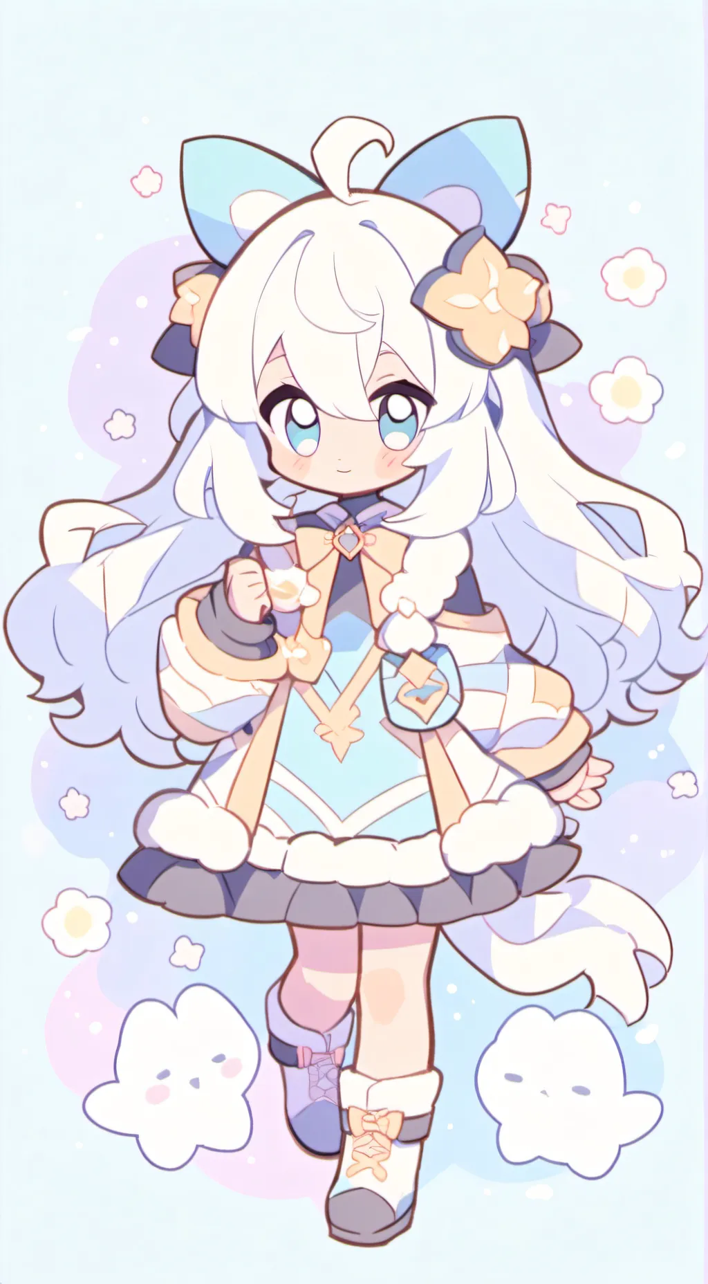 ai character: ally background