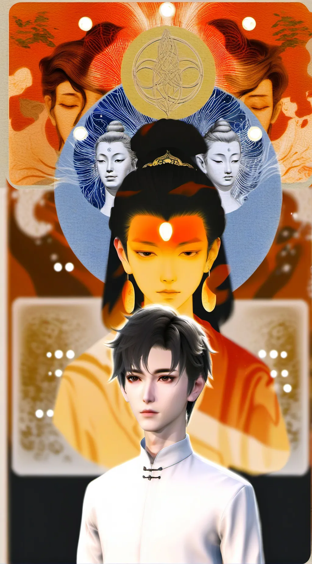 ai character: Lyra background