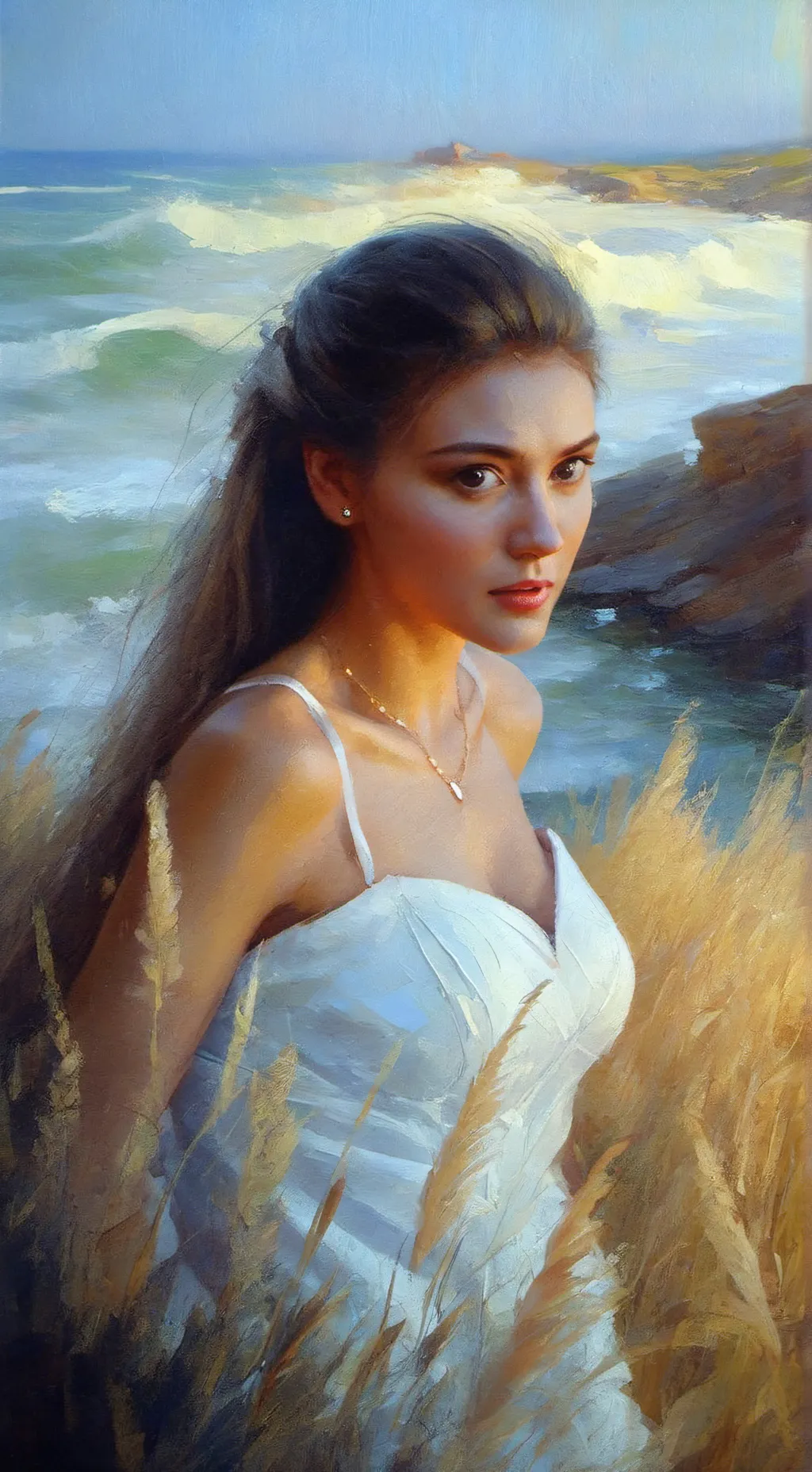 ai character: Sunny background