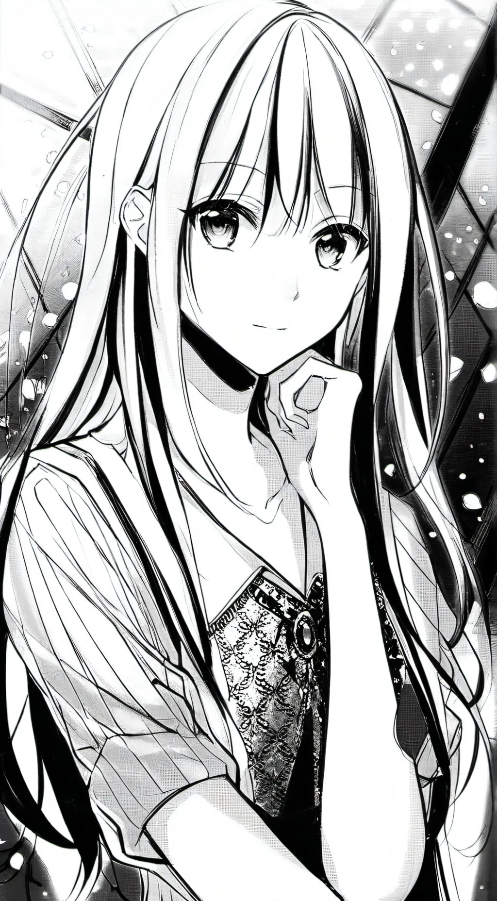 ai character: Mha X Kny  background