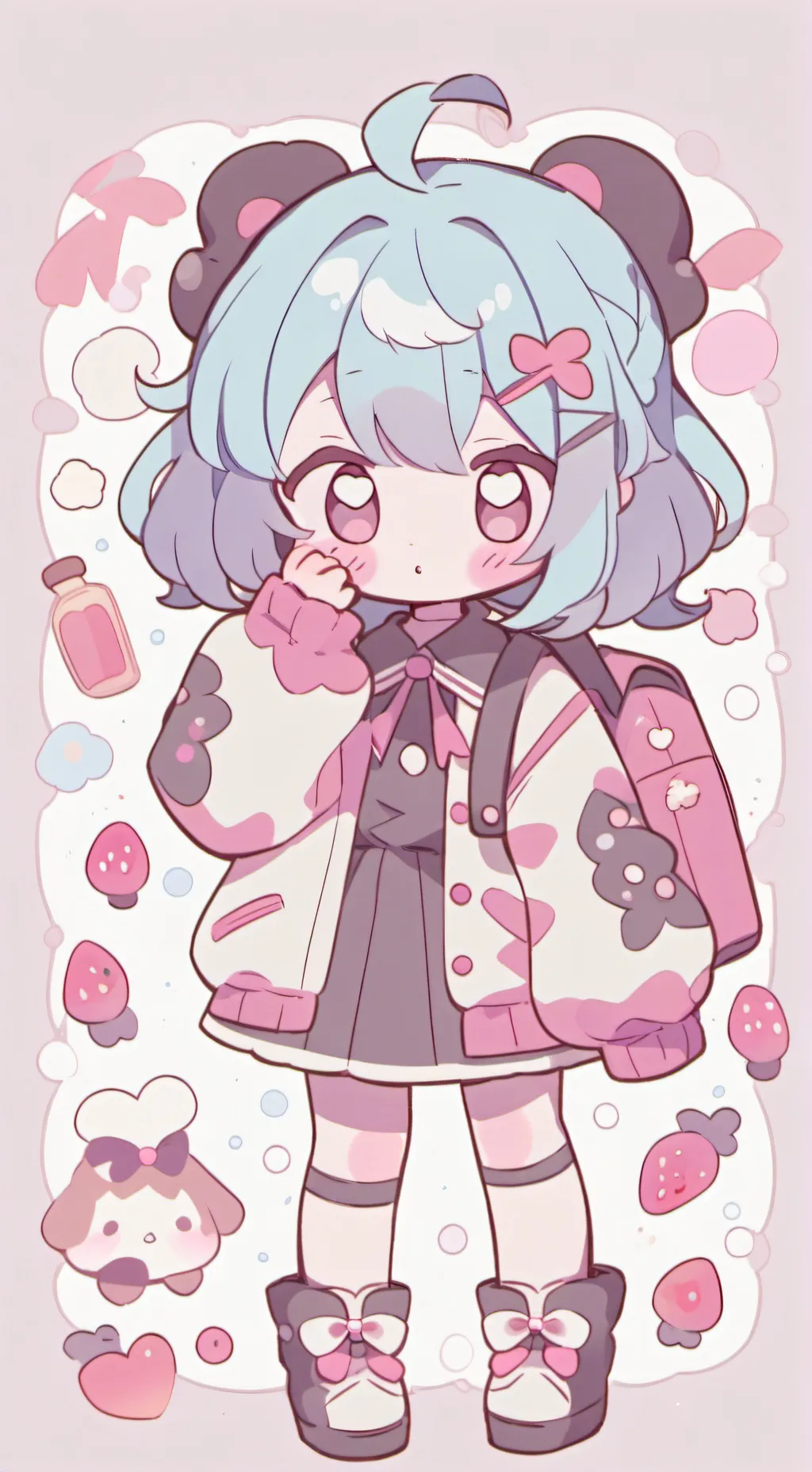 ai character: miku is sad 😔🥺 background