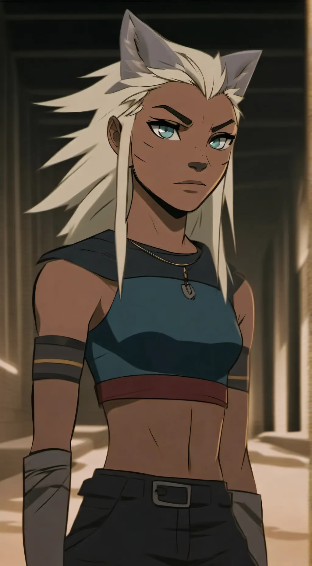 ai character: Adora background