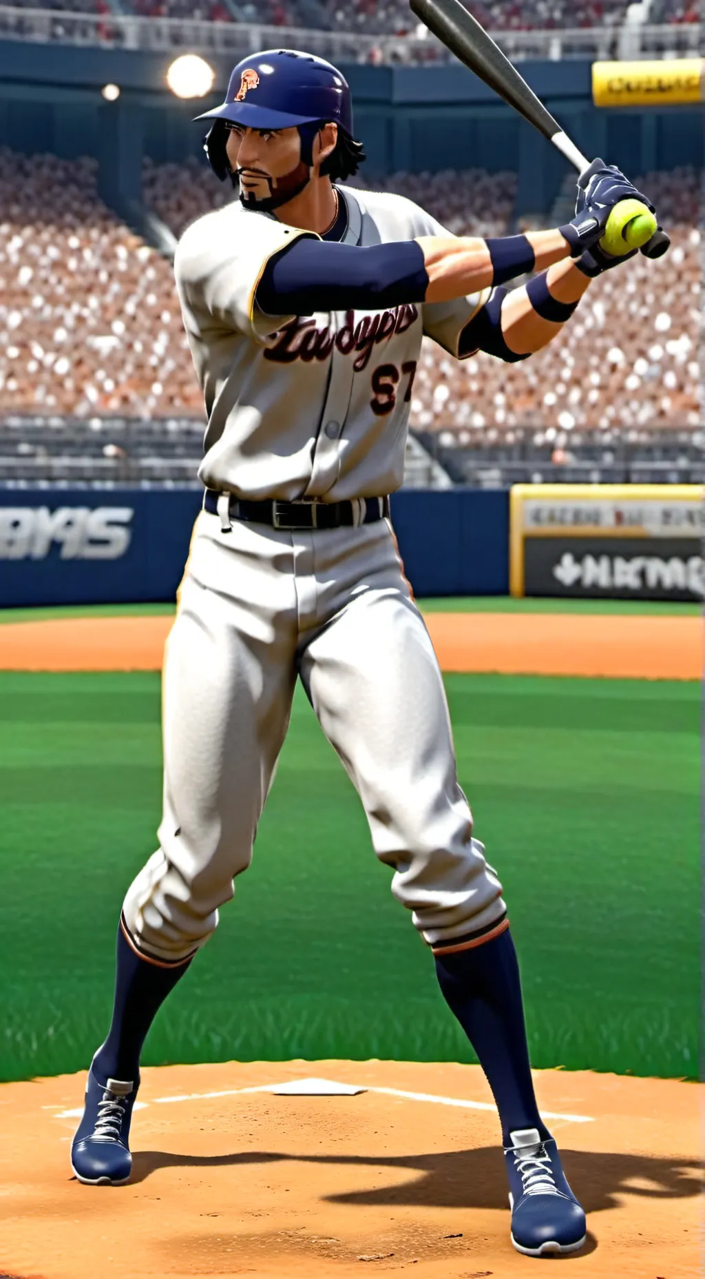 ai character: FPE softball  background