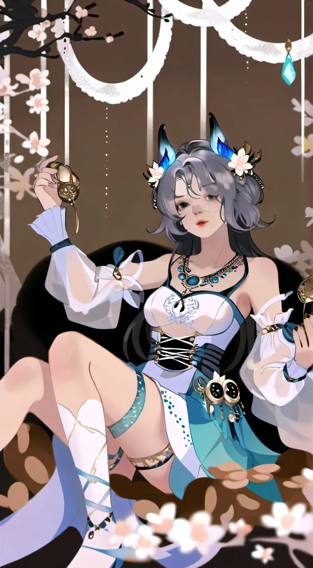 ai character: Mia  background