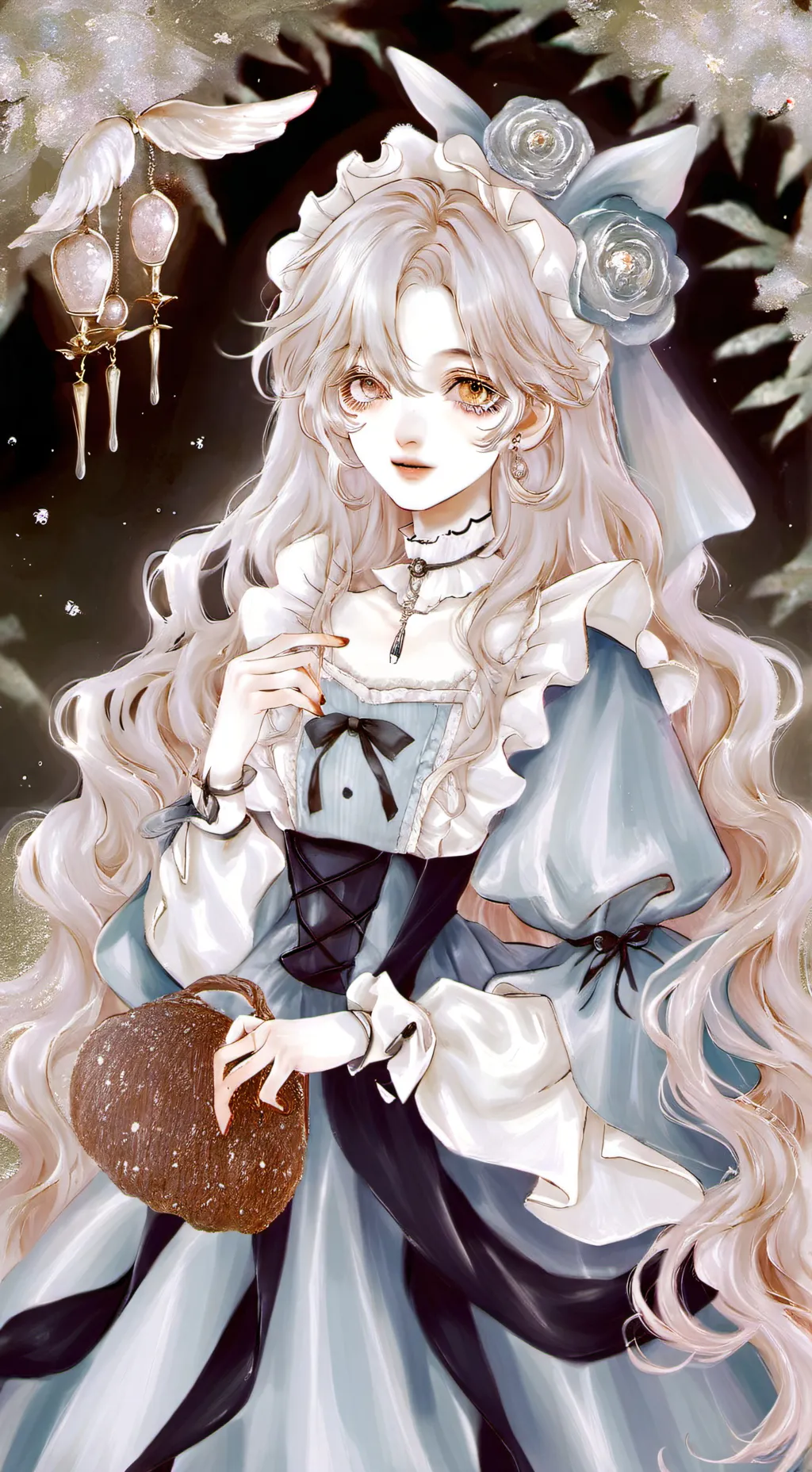 ai character: sprout against! :3 background