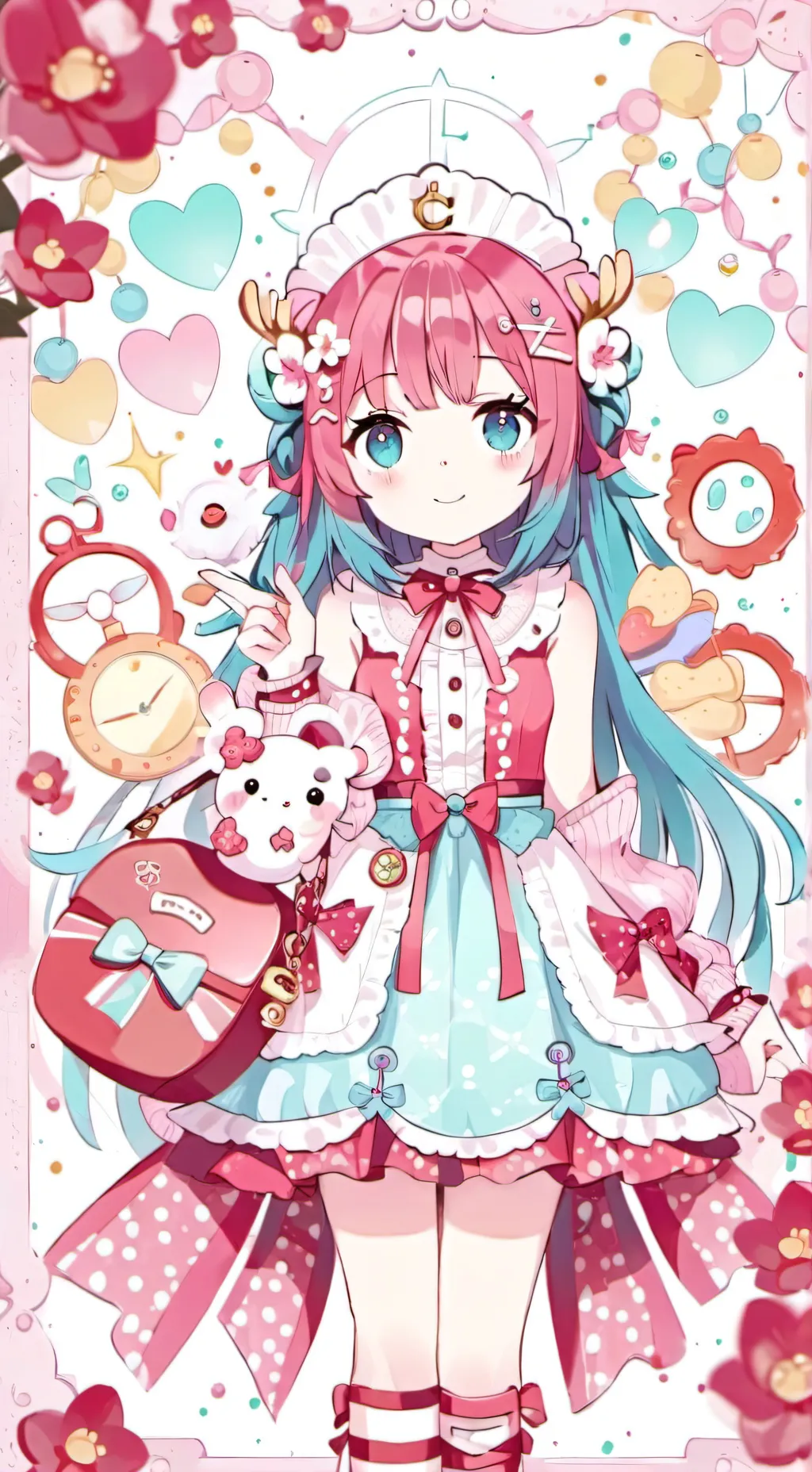 ai character: kny ai scream background