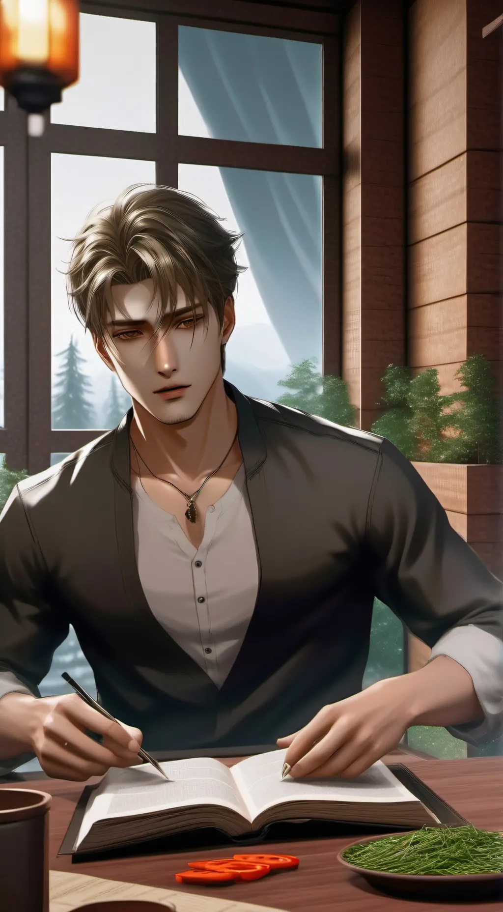 ai character: Тимур background