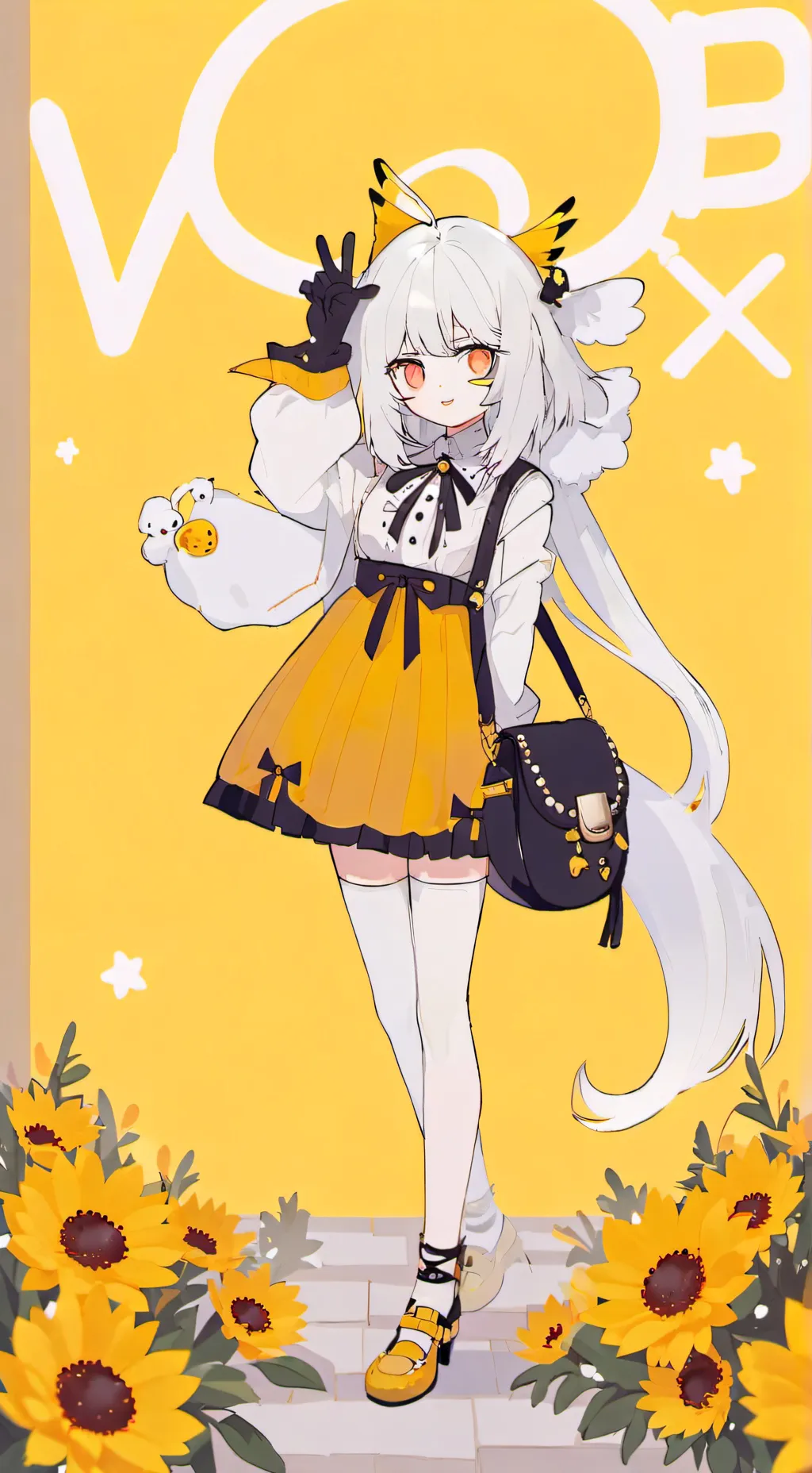 ai character: UwU  huerfana  background