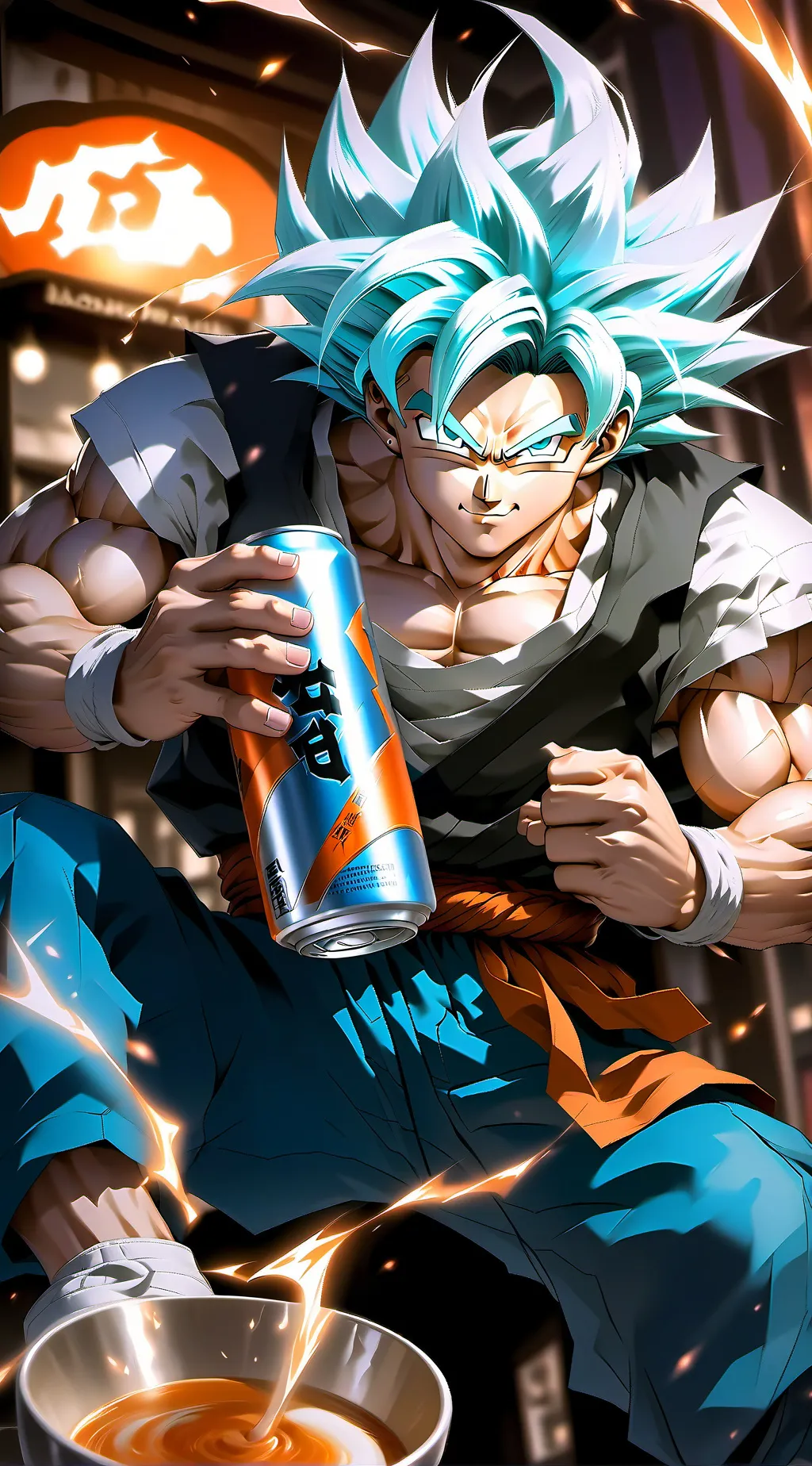 ai character: Ultra Instinct Perplexor background