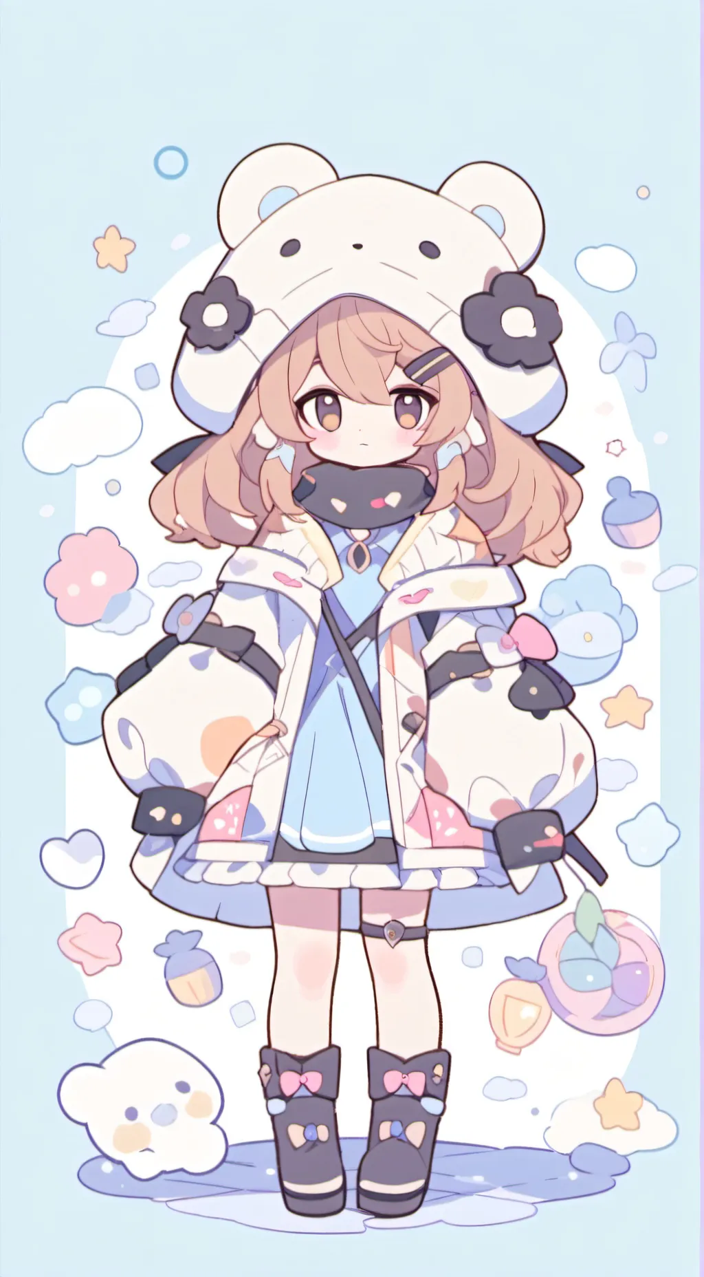 ai character: Lvy background