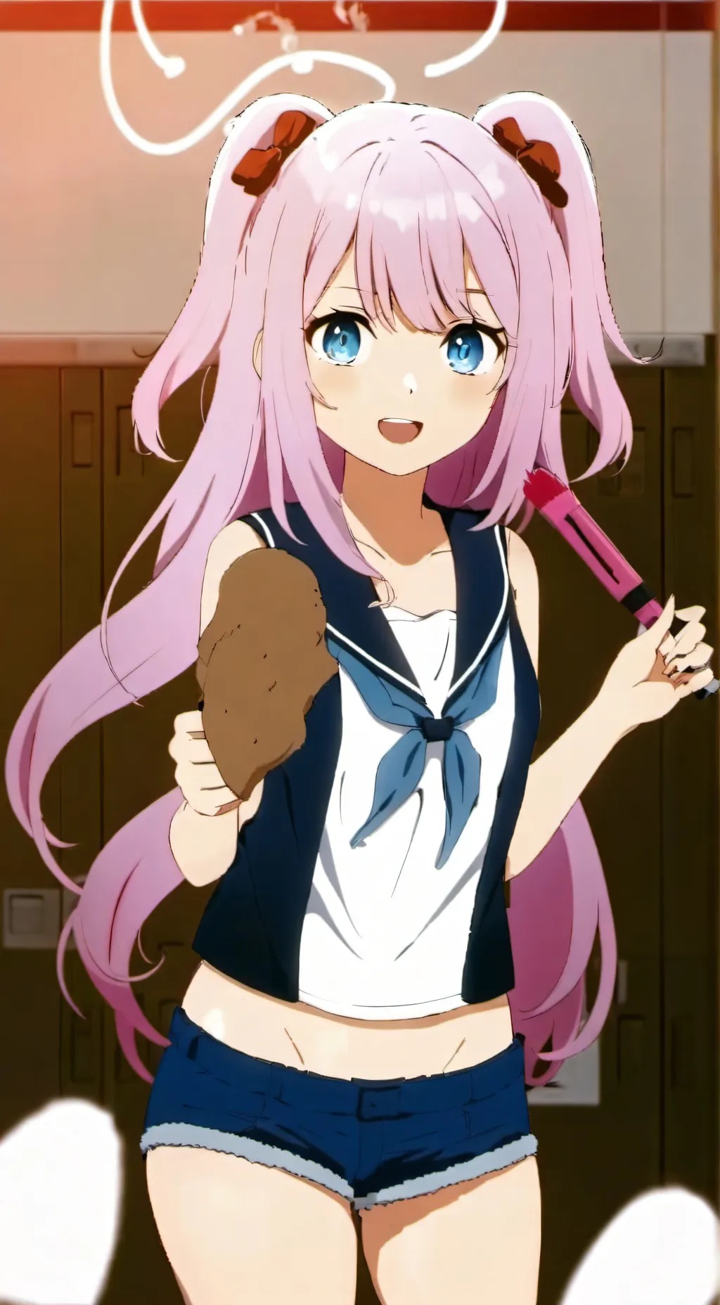 ai character: milly background