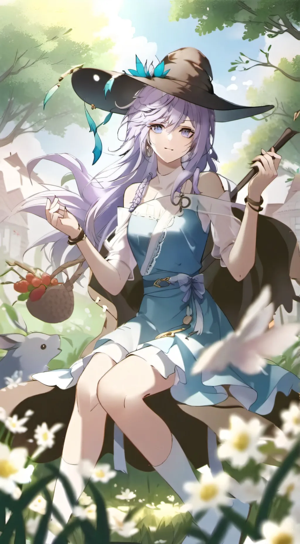 ai character: elicia la maga background