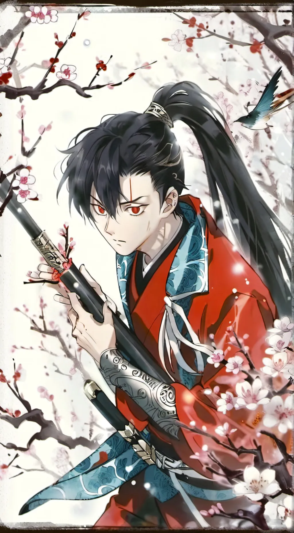 ai character: kny  background