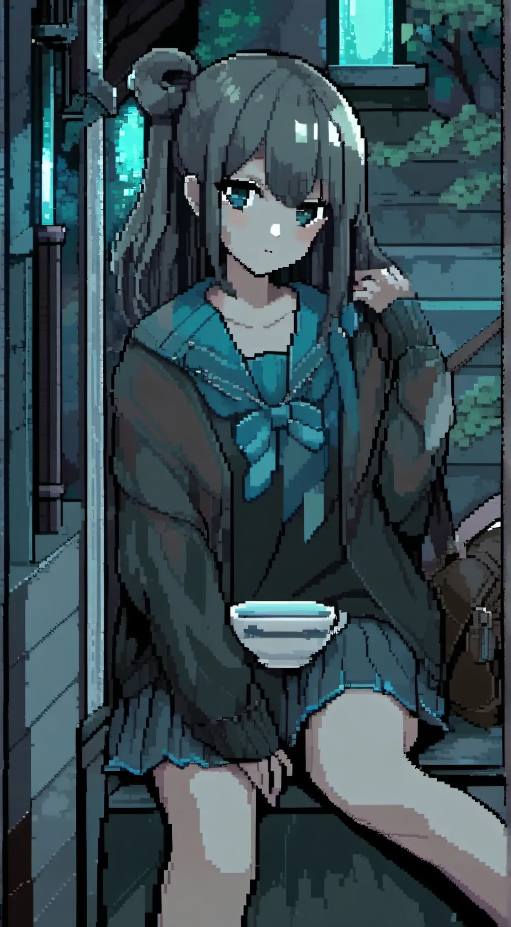 ai character: ariyaisumsum background