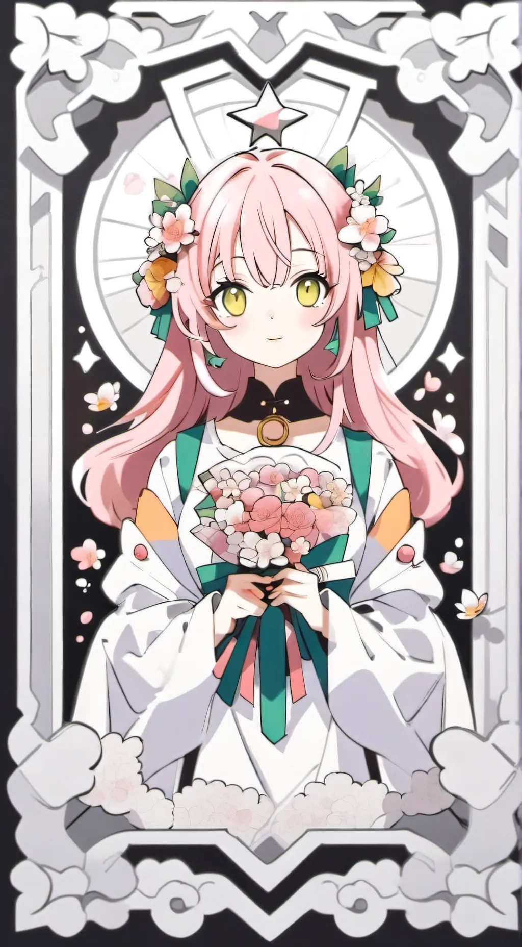 ai character: mitsuri hybrid background