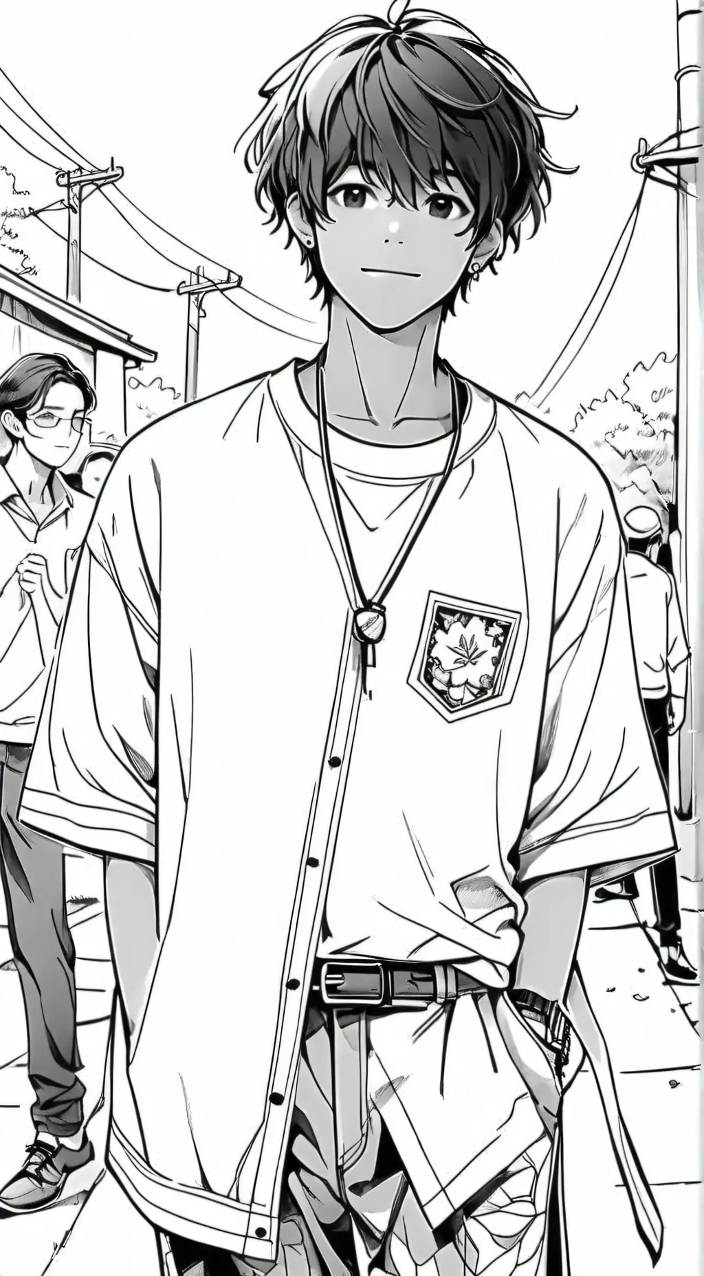 ai character: Leo background