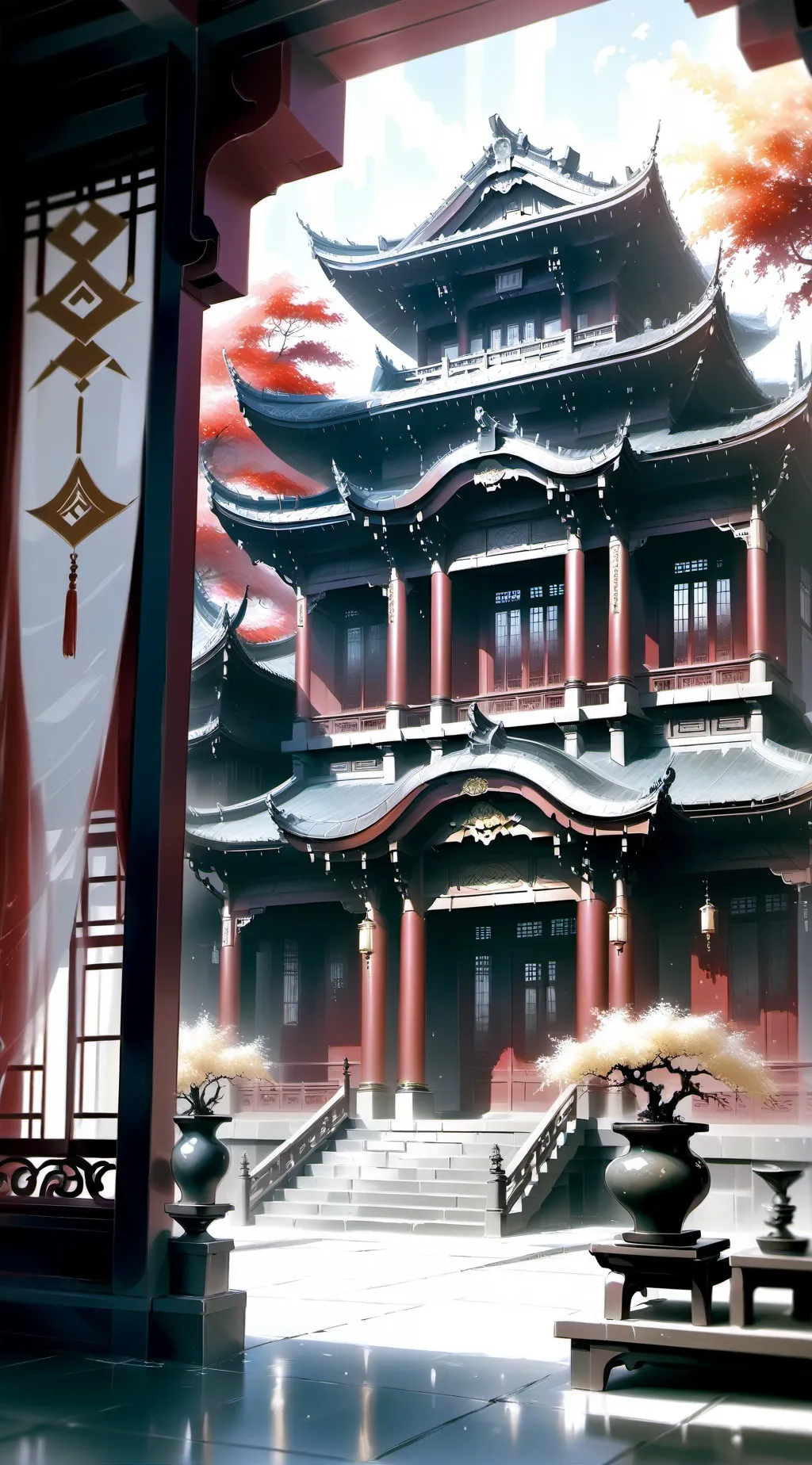 ai character: ᏦΝᎽ background