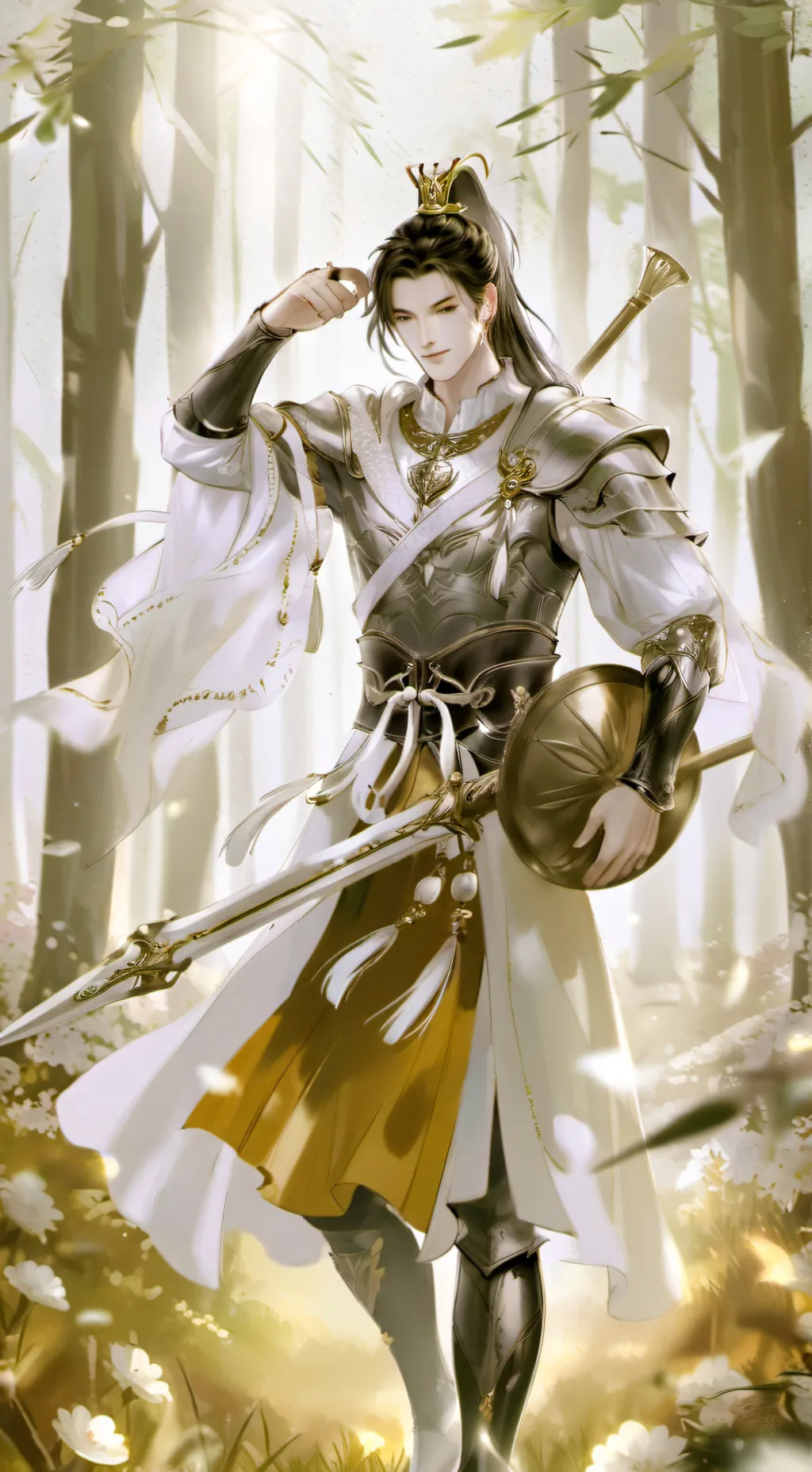 ai character: Aries. background