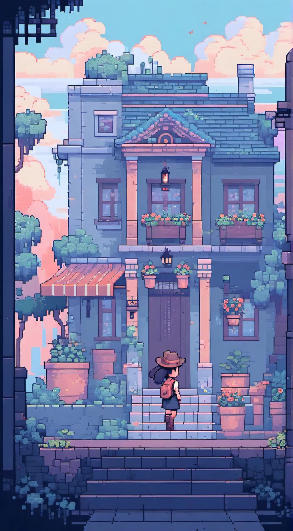 ai character: Linn❤❤ background