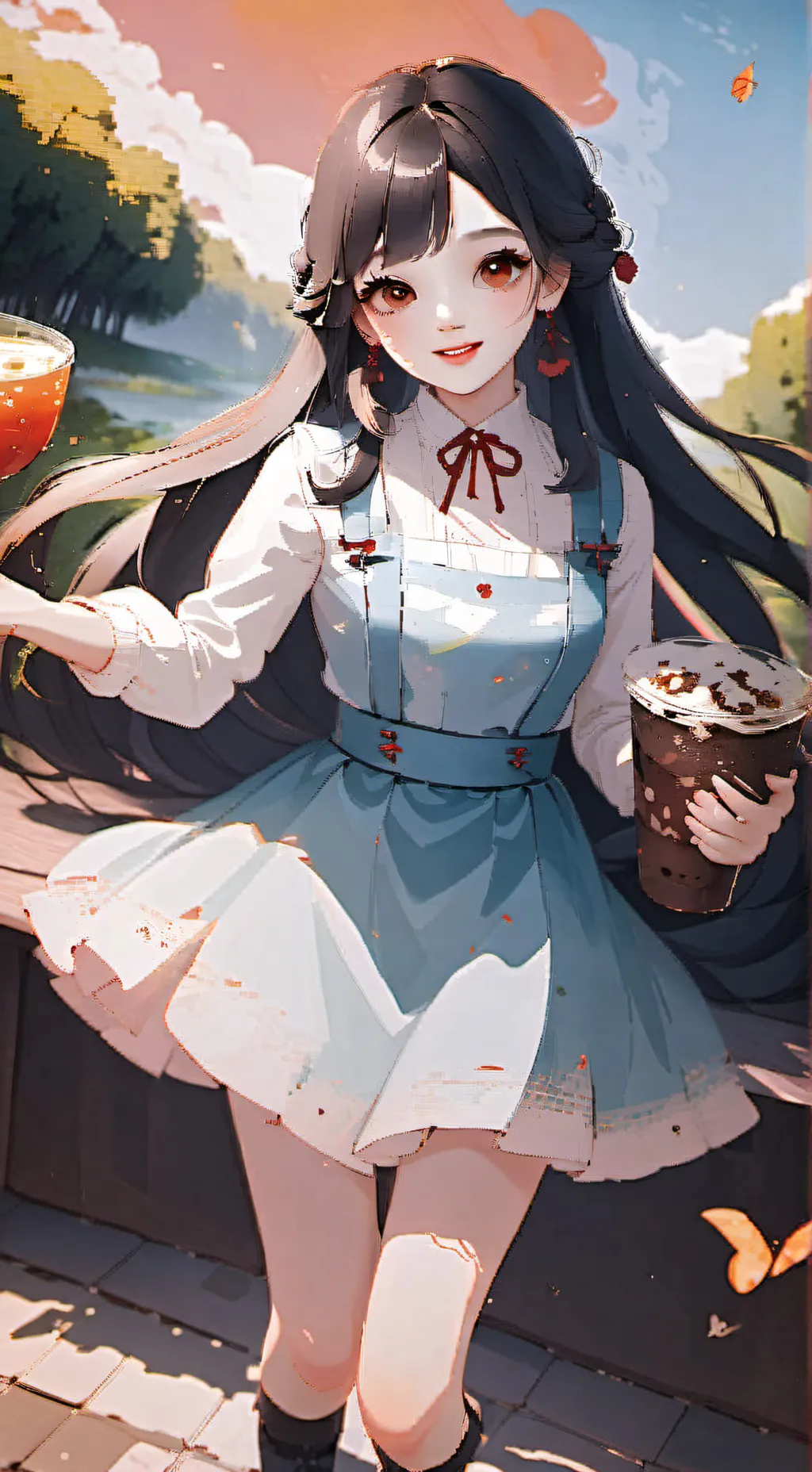 ai character: Guardian angels background