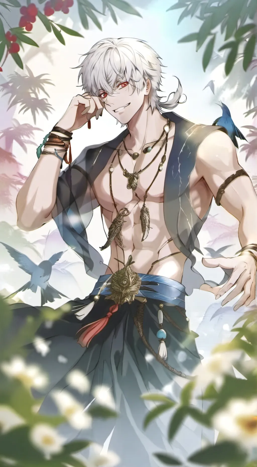 ai character: 🪷tokoya🪷 background