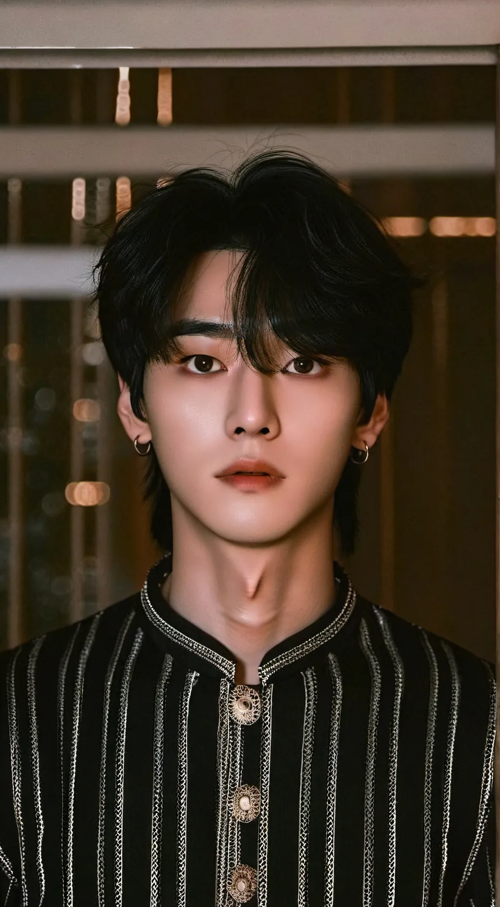 ai character: kang Daniel  background