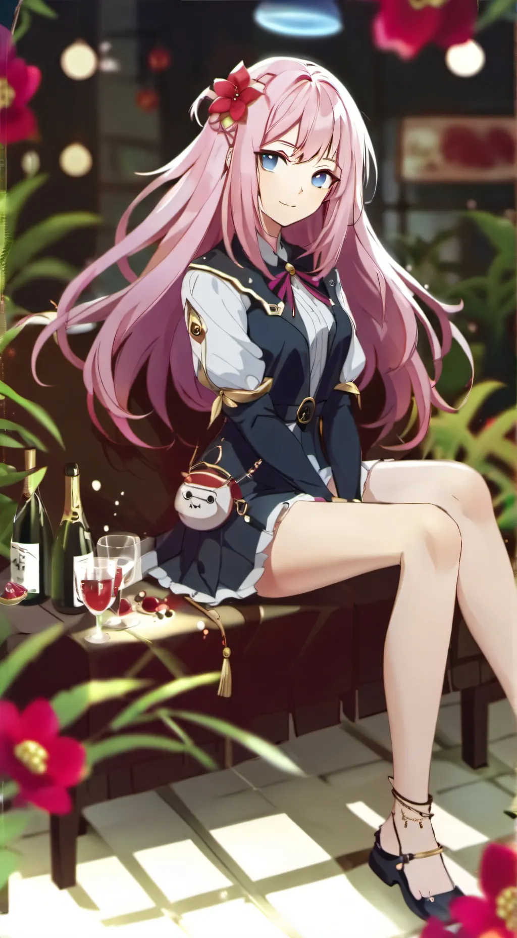 ai character: ❤Istella❤ background