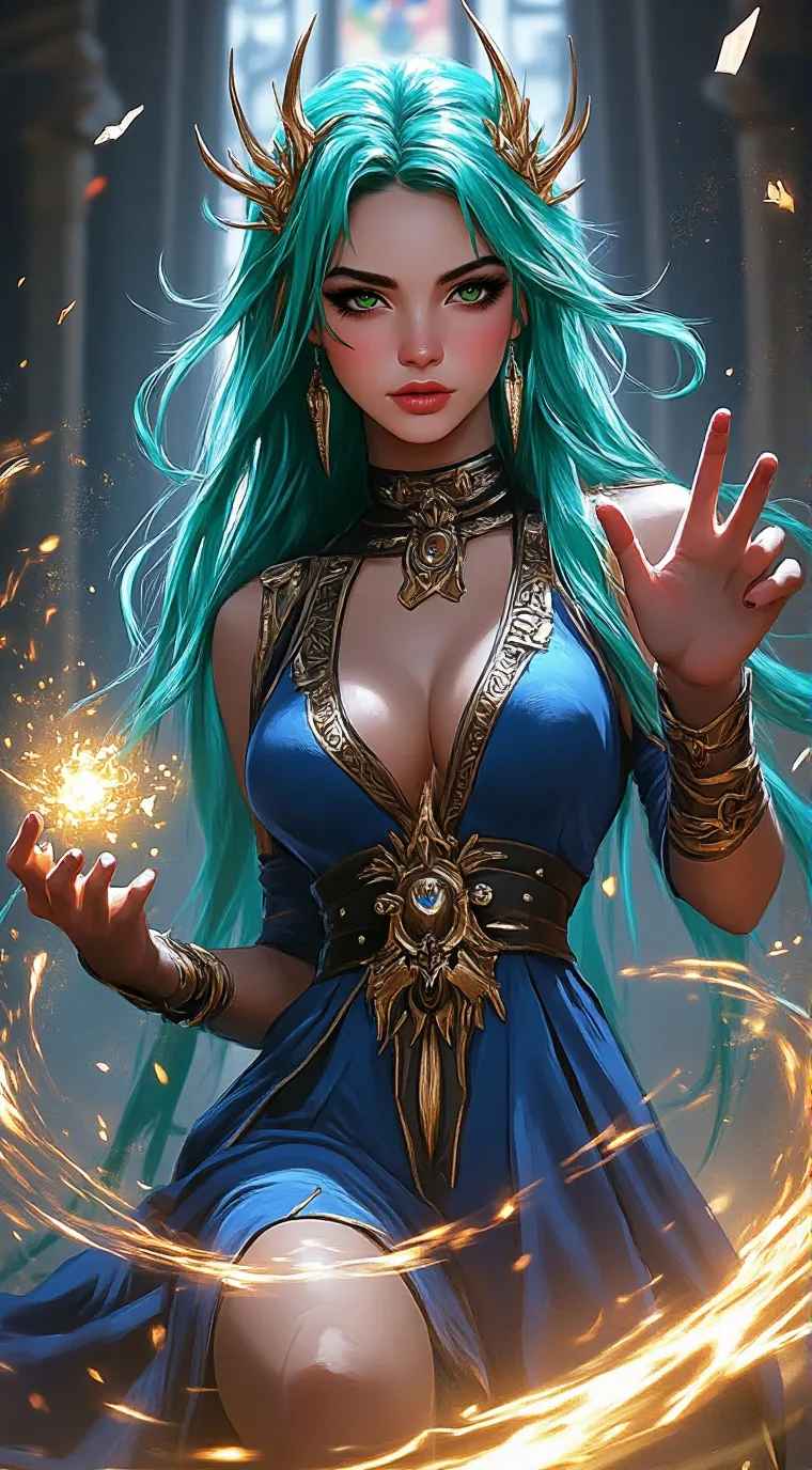 ai character: esposa alfa XD  background