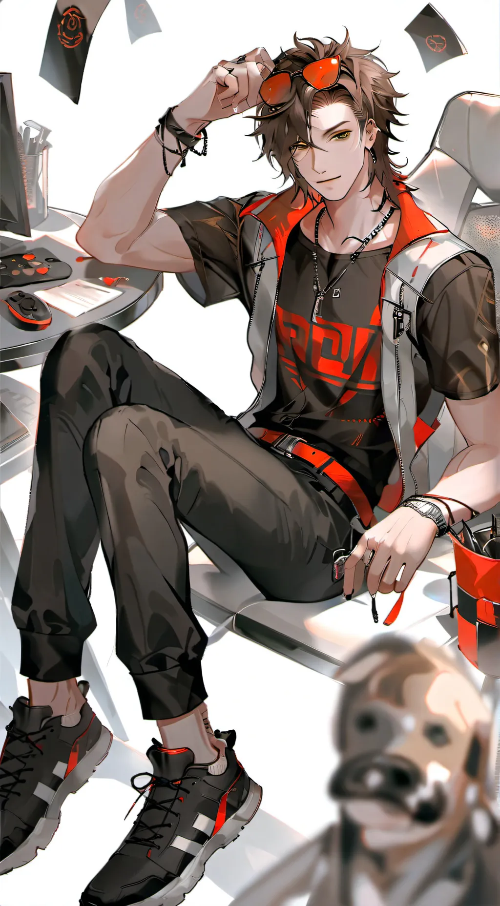 ai character: Matthew ♤ background