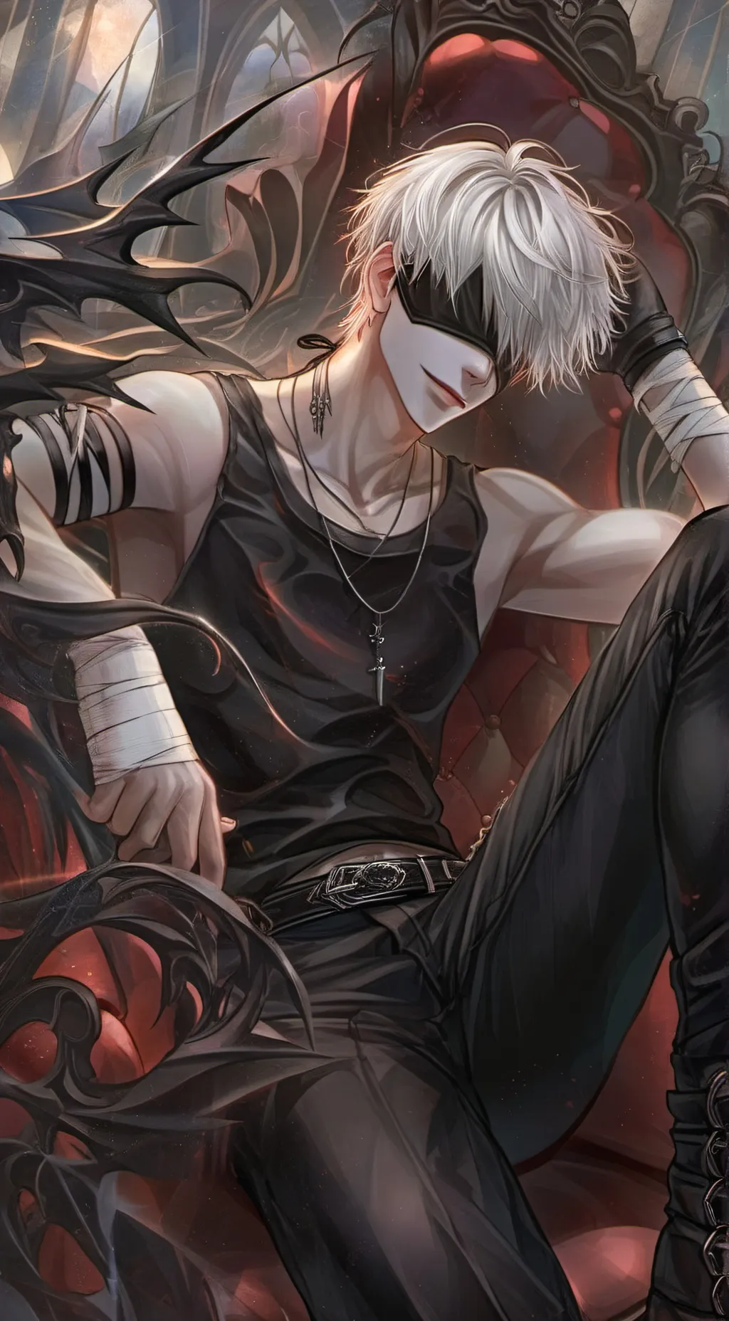 ai character: Leo background