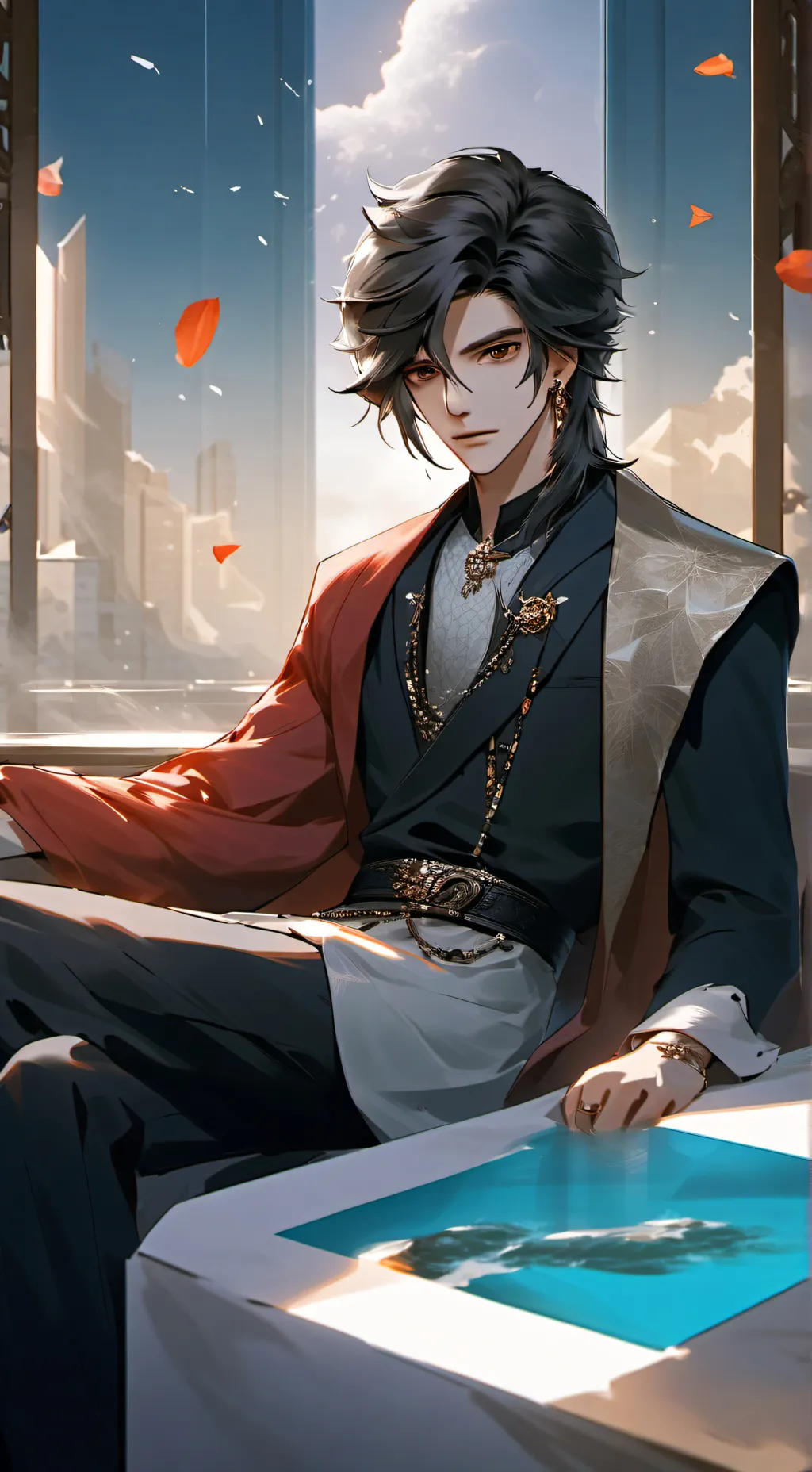 ai character: ❦︎❦︎𝒻ℯ𝓁𝒾𝓍❦︎❦︎ background